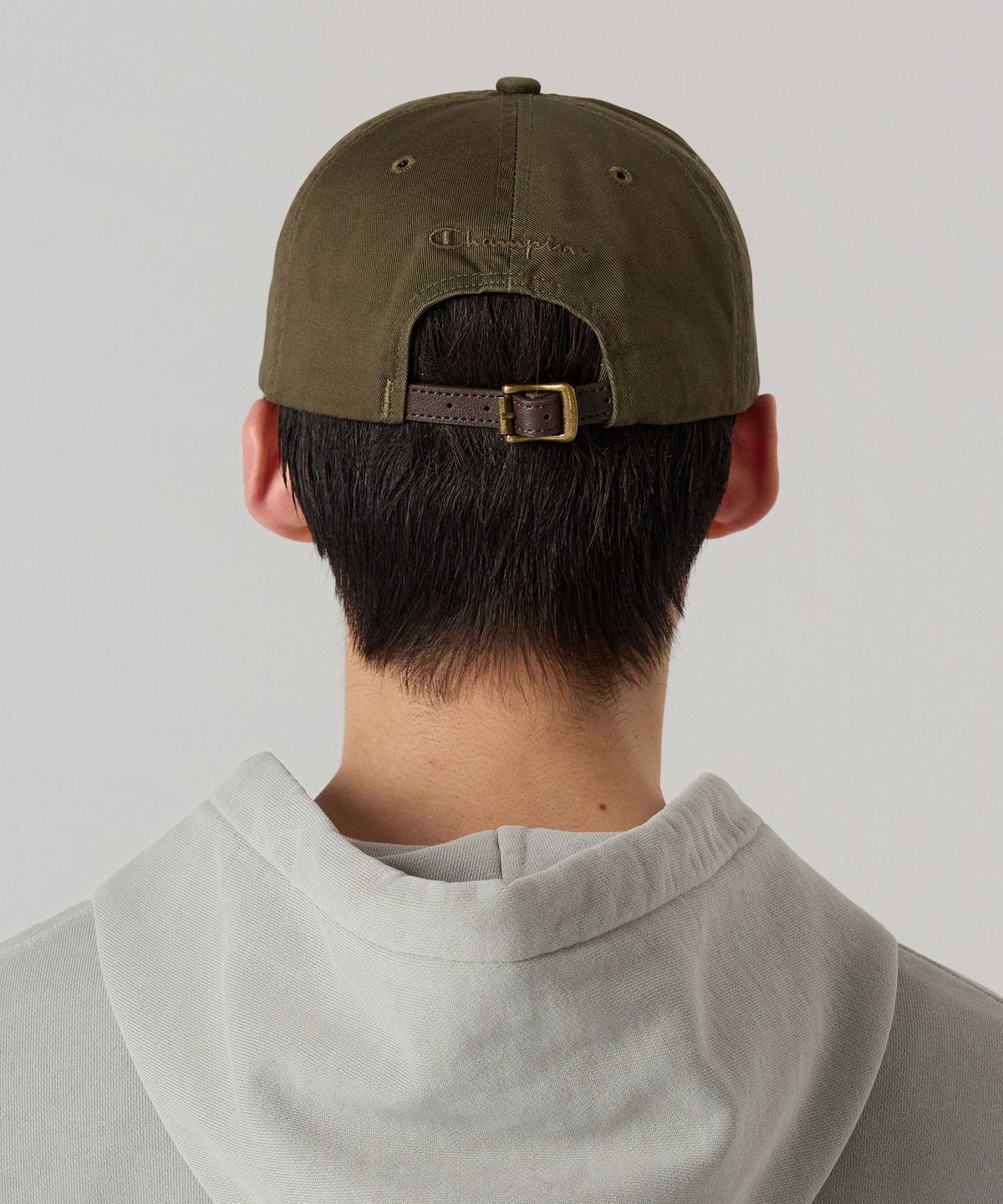 챔피온(CHAMPION) 헤리티지 R 아플리케 볼캡 Khaki