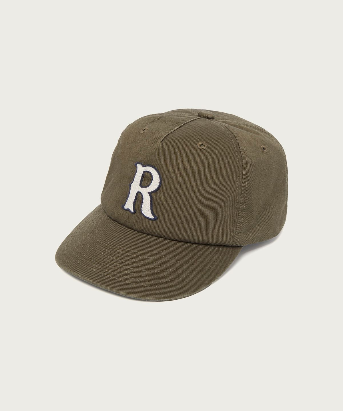챔피온(CHAMPION) 헤리티지 R 아플리케 볼캡 Khaki