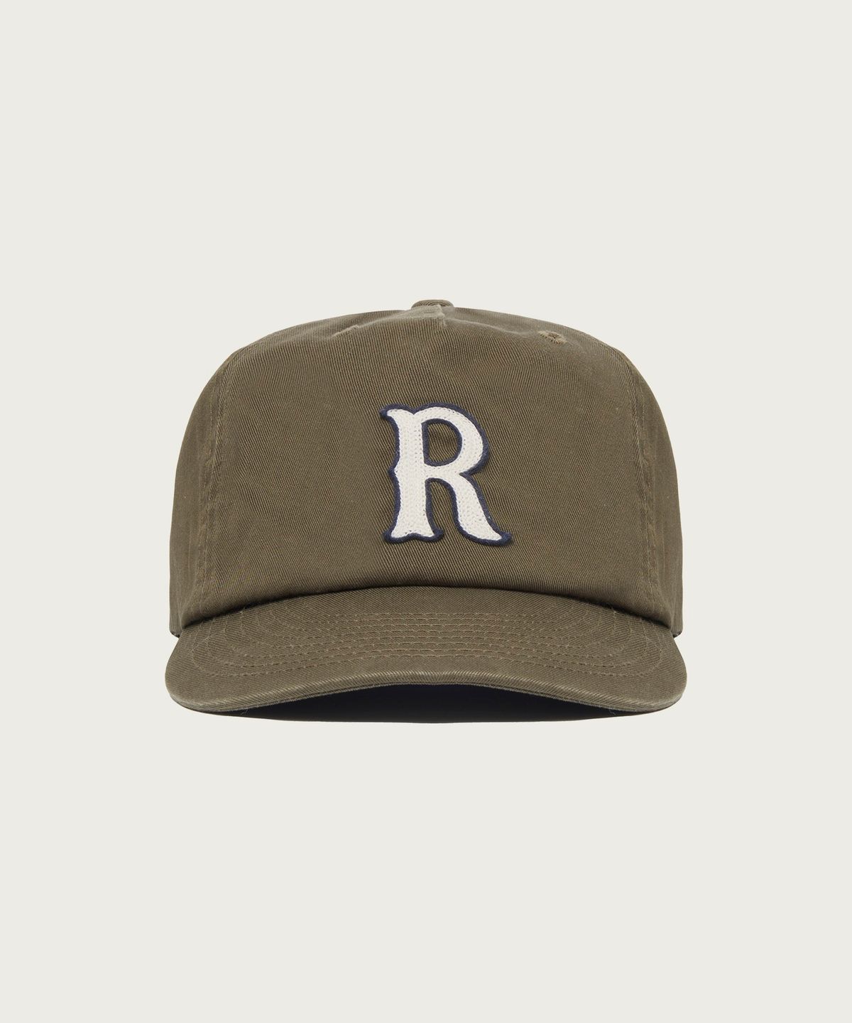 챔피온(CHAMPION) 헤리티지 R 아플리케 볼캡 Khaki