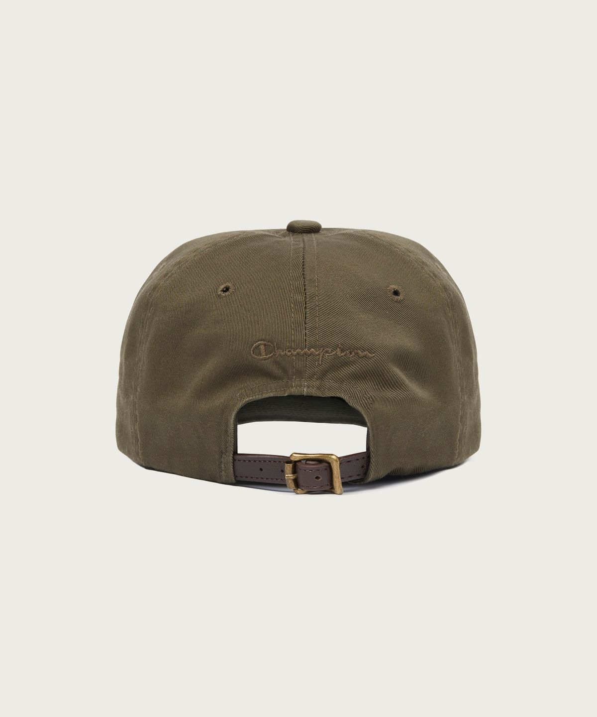 챔피온(CHAMPION) 헤리티지 R 아플리케 볼캡 Khaki