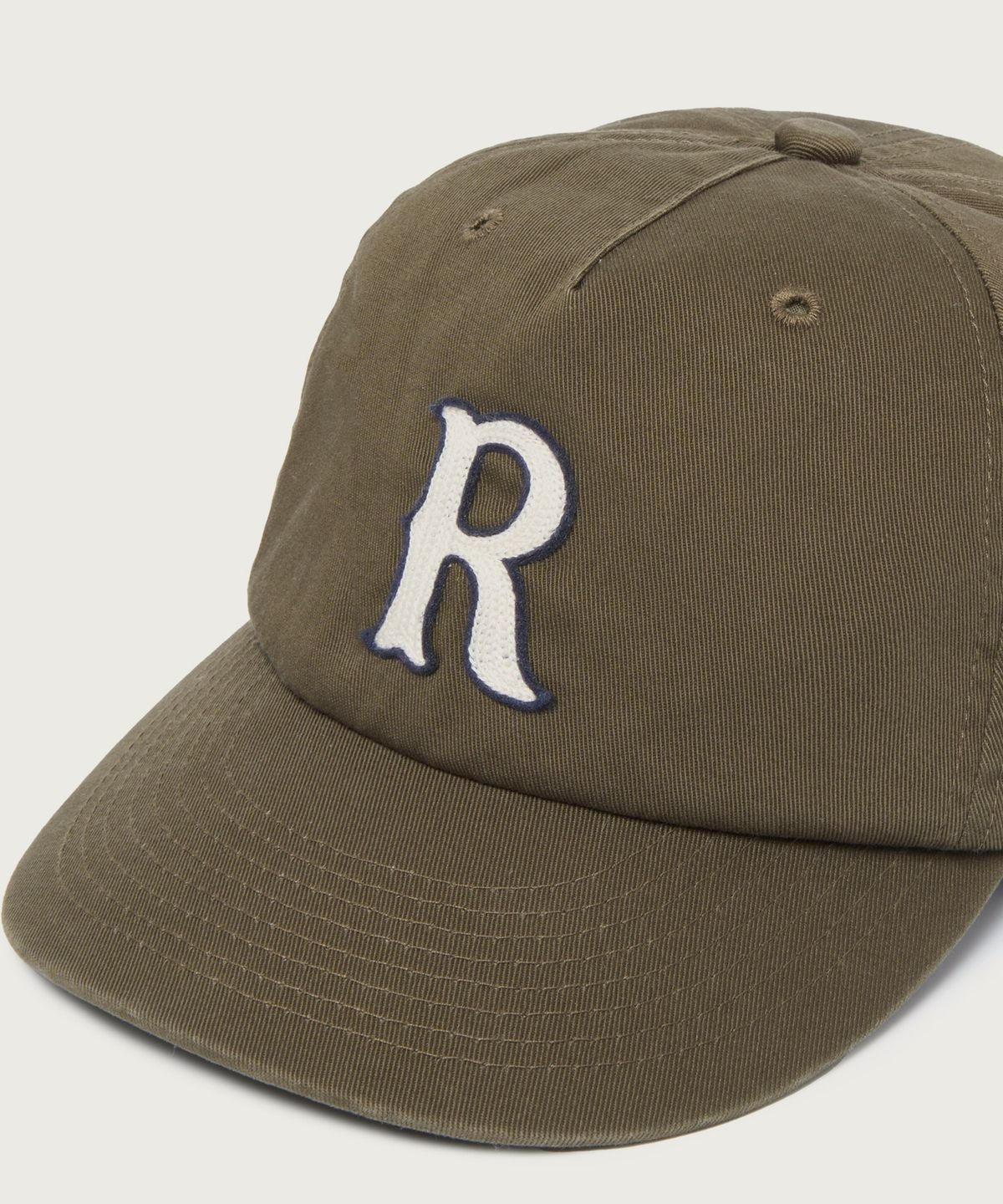 챔피온(CHAMPION) 헤리티지 R 아플리케 볼캡 Khaki