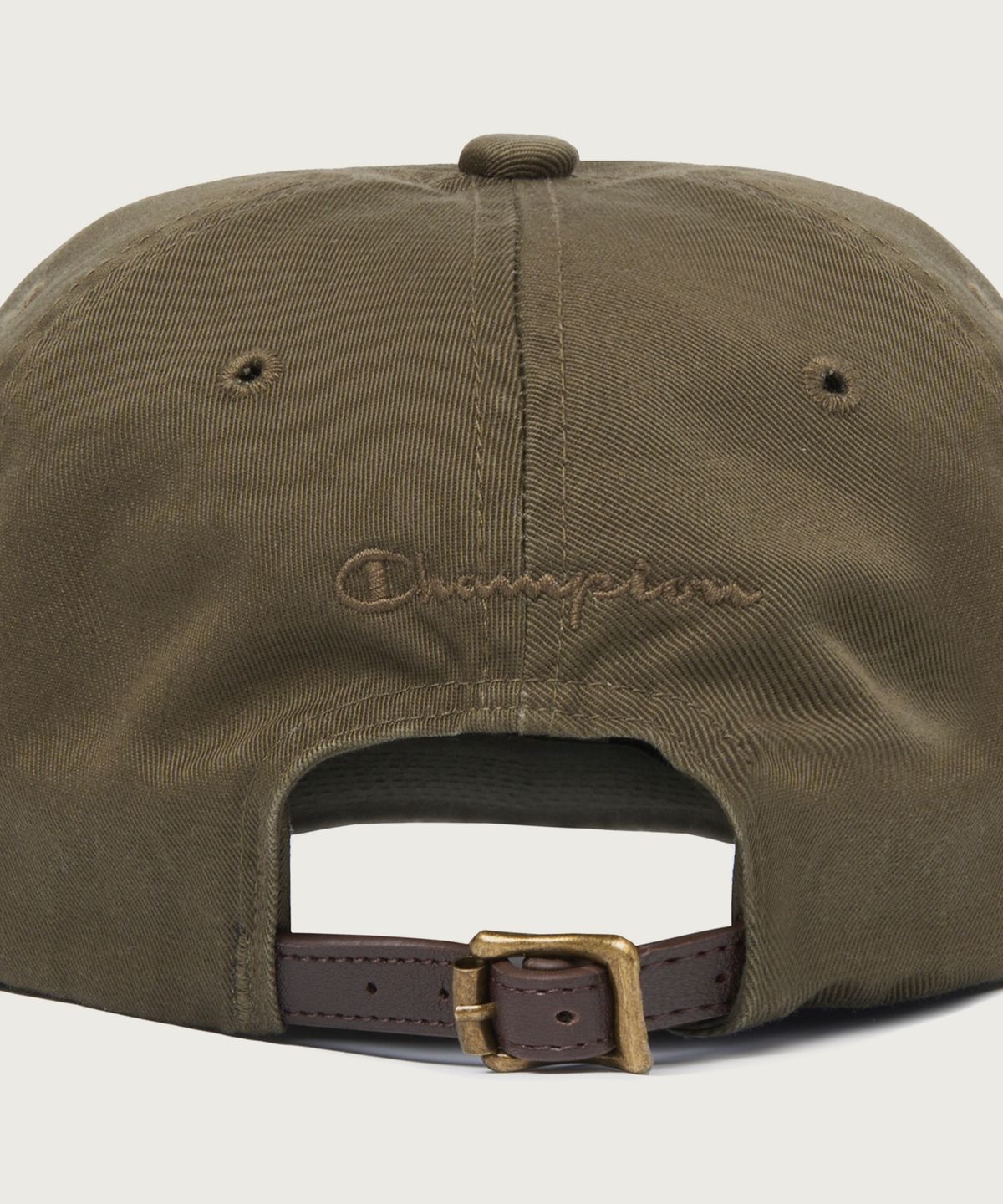챔피온(CHAMPION) 헤리티지 R 아플리케 볼캡 Khaki