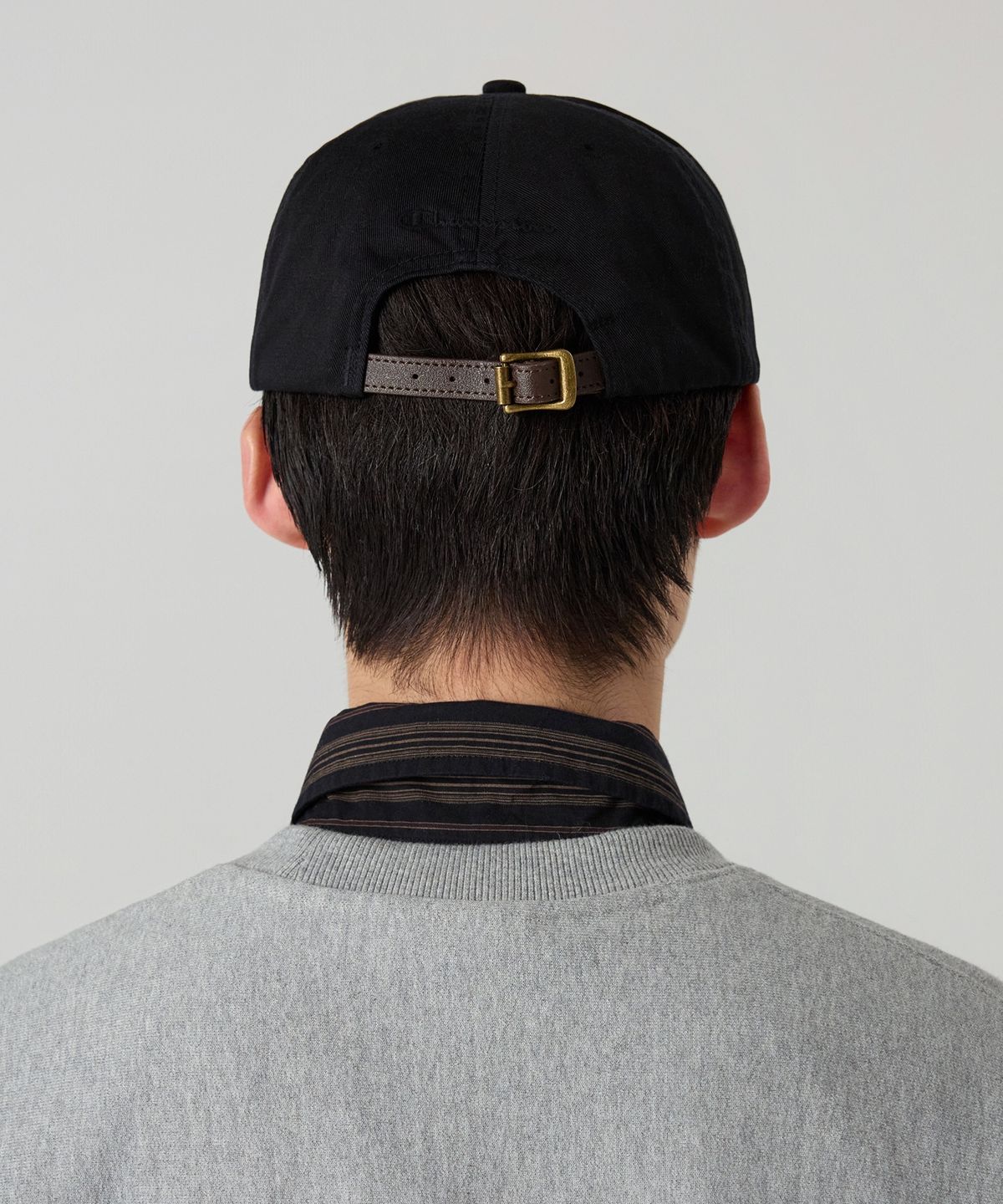 챔피온(CHAMPION) 헤리티지 R 아플리케 볼캡 Black
