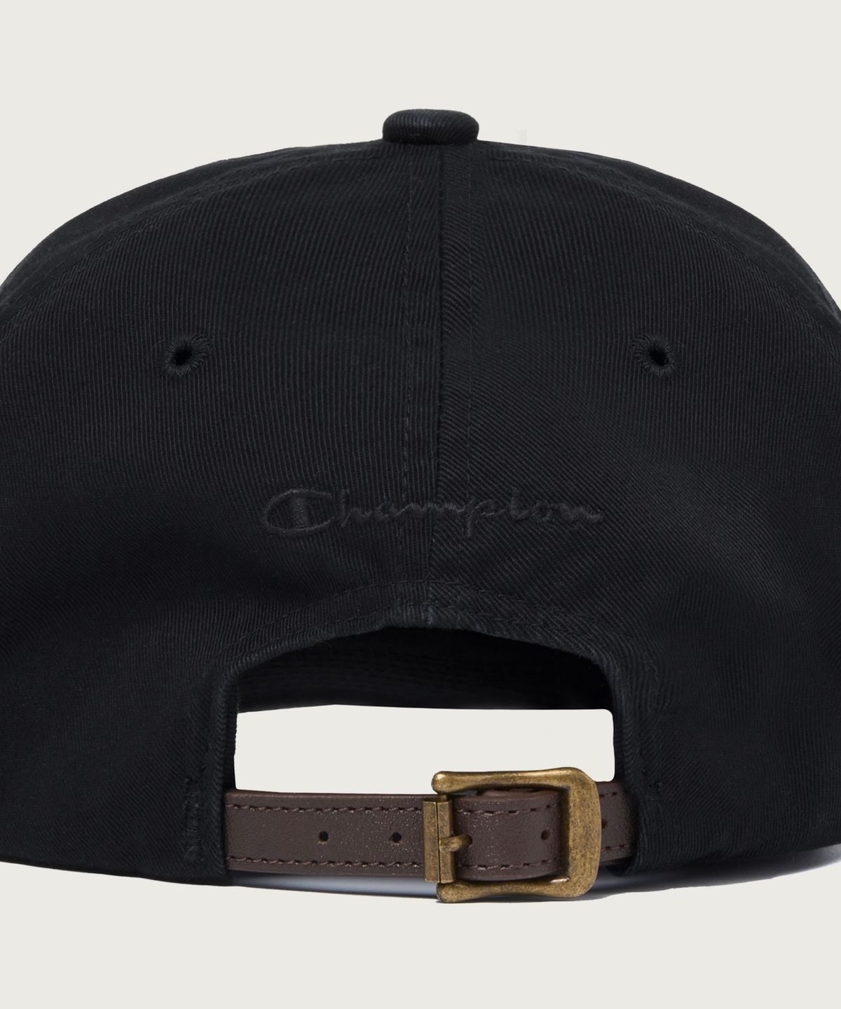 챔피온(CHAMPION) 헤리티지 R 아플리케 볼캡 Black