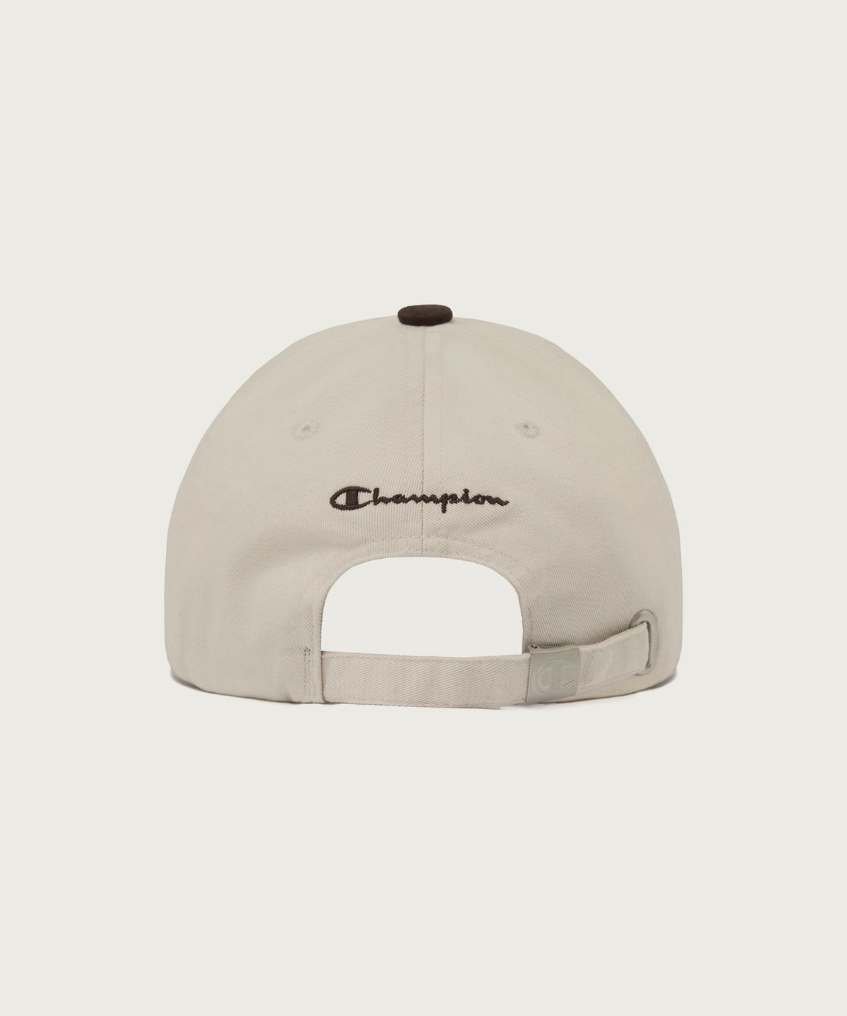 챔피온(CHAMPION) C로고 컬러블록 볼캡 Brown