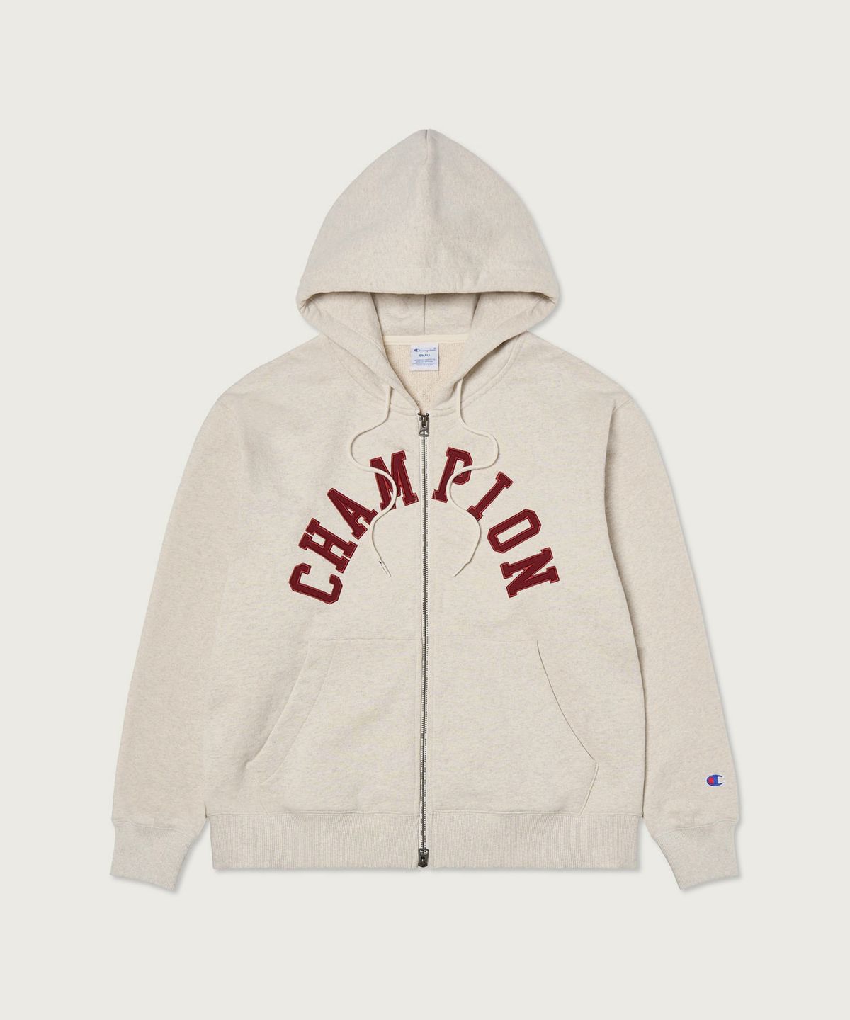 챔피온(CHAMPION) 아치 로고 루즈핏 후드 집업 4color