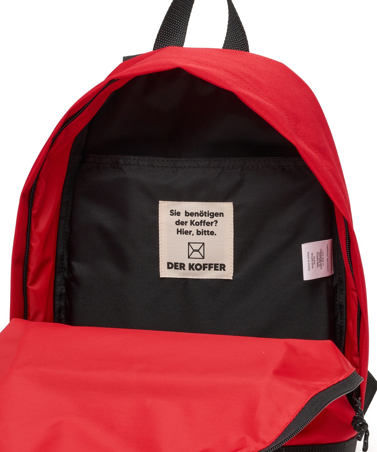 델코퍼(DER KOFFER) HARMONY BACKPACK [RED]