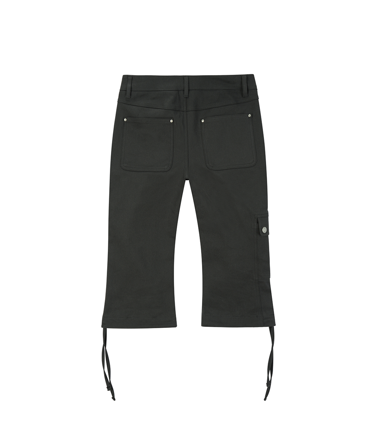 사일프레이(41PRAY) Waist Pocket Capri Pants / Charcoal