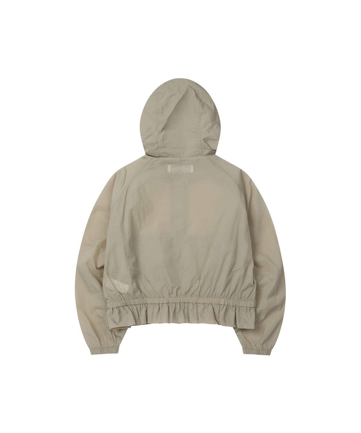세컨모놀로그(SECONDMONO) Ruffle Windbreaker [BEIGE]_SEWJK002BEIGE