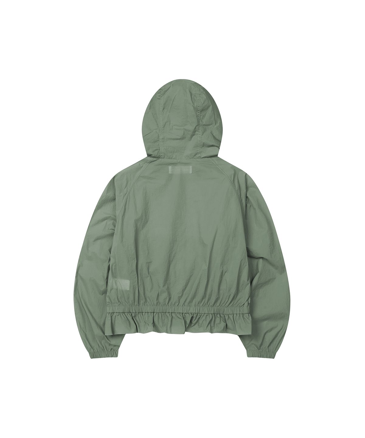 세컨모놀로그(SECONDMONO) Ruffle Windbreaker [MINTGRAY]_SEWJK002MINTGRAY