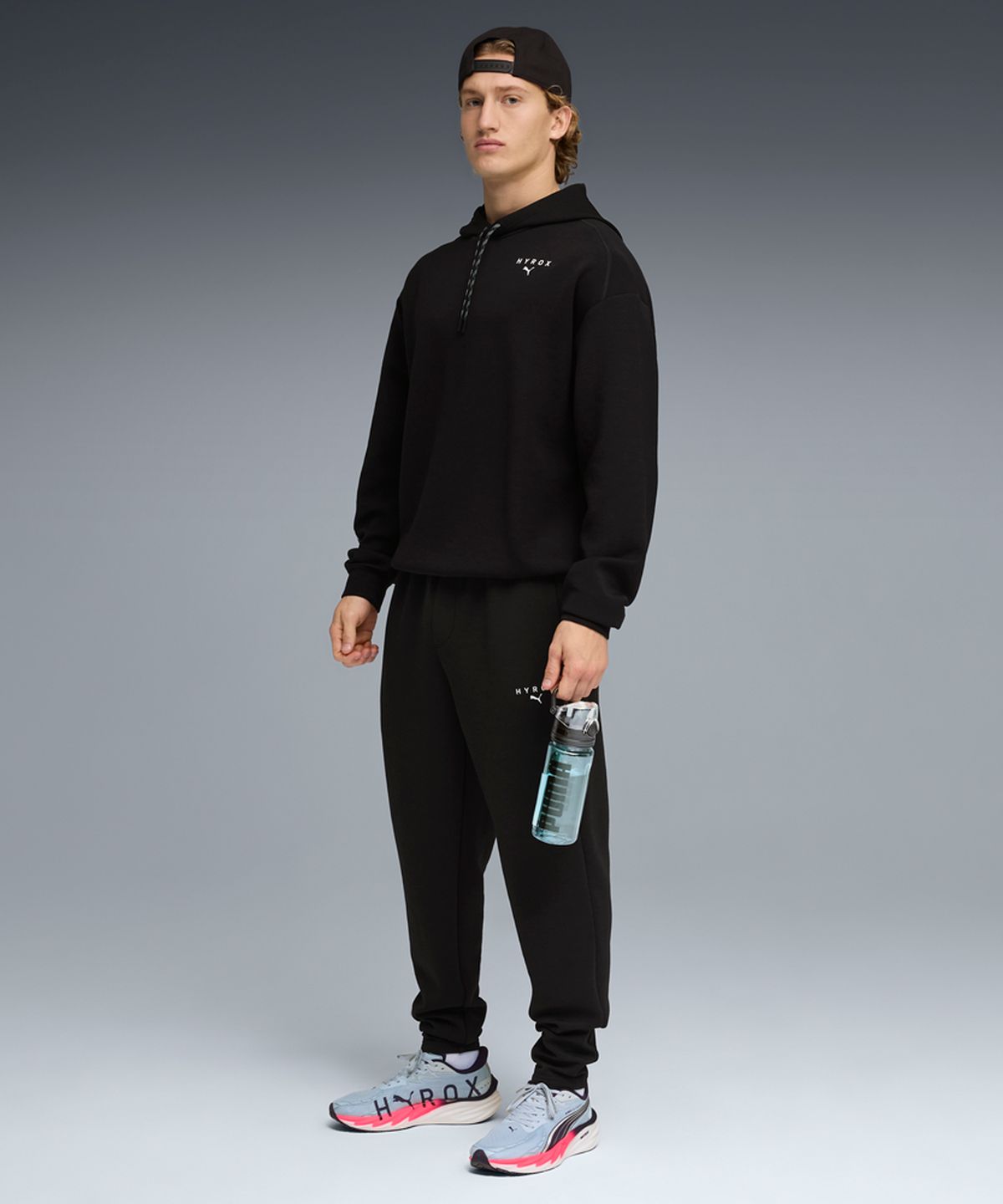 푸마(PUMA) 푸마X하이록스 클라우드펀 후디 - 블랙 / 528578-01