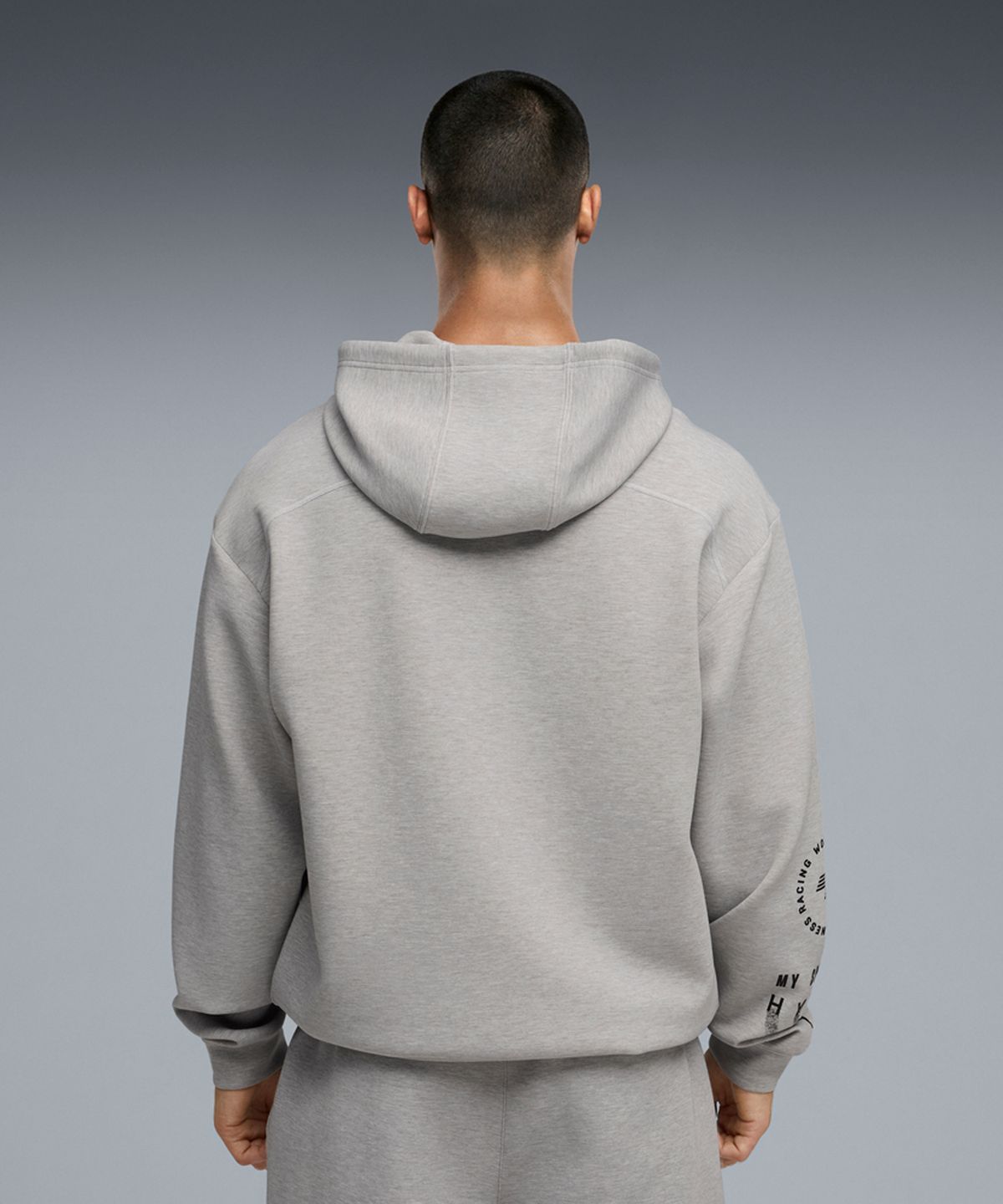 푸마(PUMA) 푸마X하이록스 클라우드펀 후디 -라이트그레이 / 528578-04