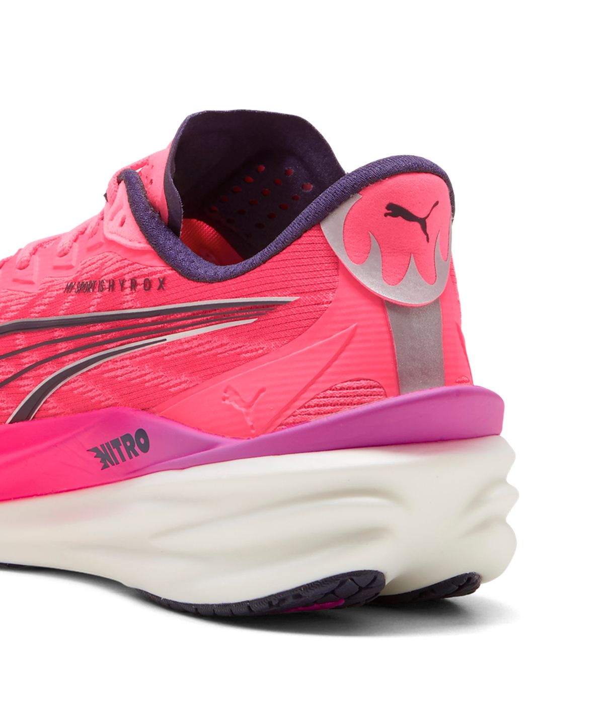 푸마(PUMA) 푸마X하이록스 디비에이트 나이트로 4 - 화이트:일렉트릭 오키드:퓨어 핑크 / 312906-01