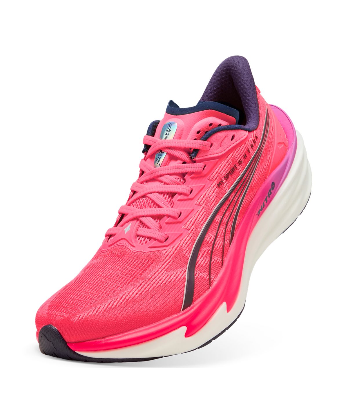 푸마(PUMA) 푸마X하이록스 디비에이트 나이트로 4 - 화이트:일렉트릭 오키드:퓨어 핑크 / 312906-01