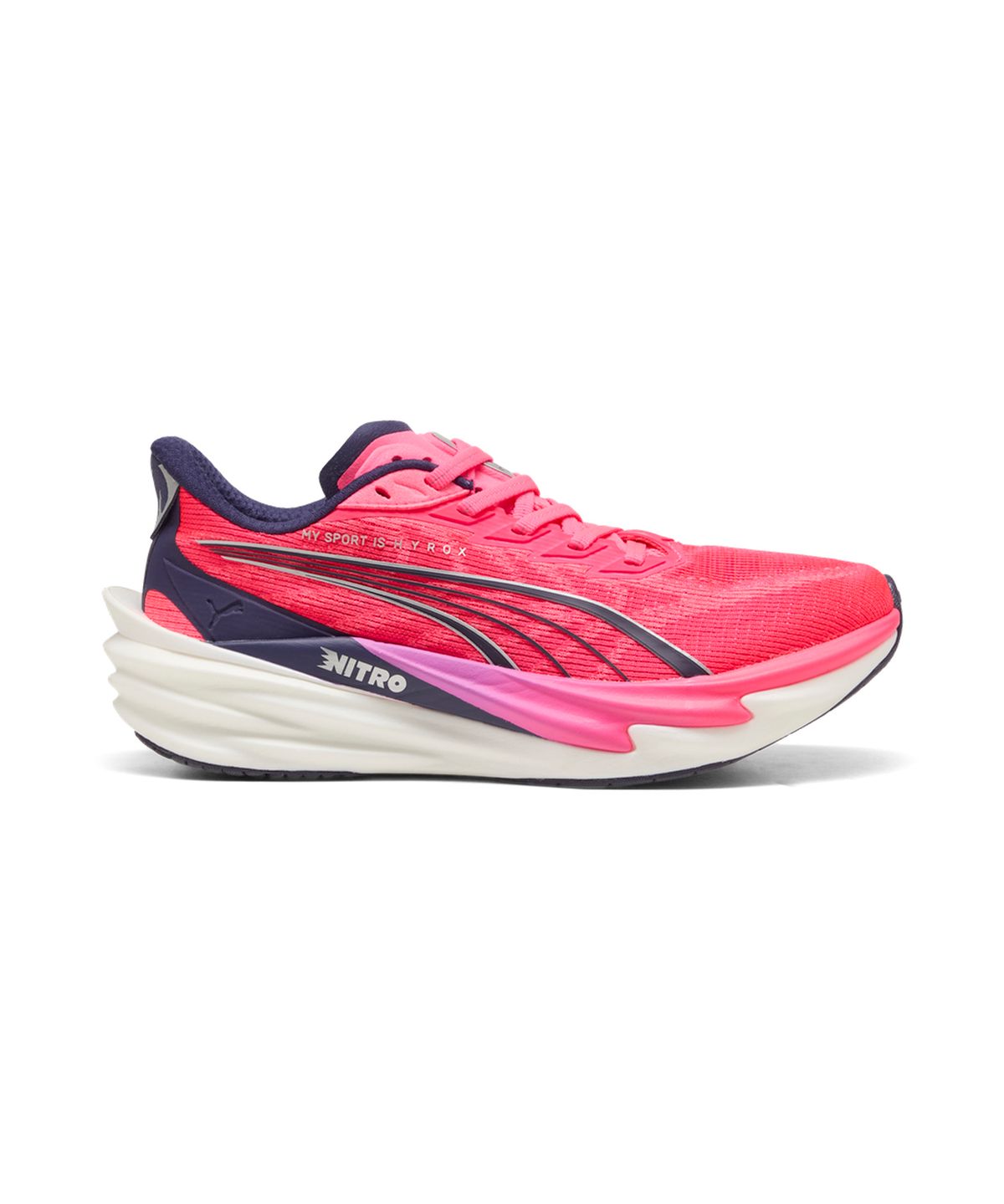푸마(PUMA) 푸마X하이록스 디비에이트 나이트로 4 우먼스 - 퓨어 핑크:화이트 / 312905-01