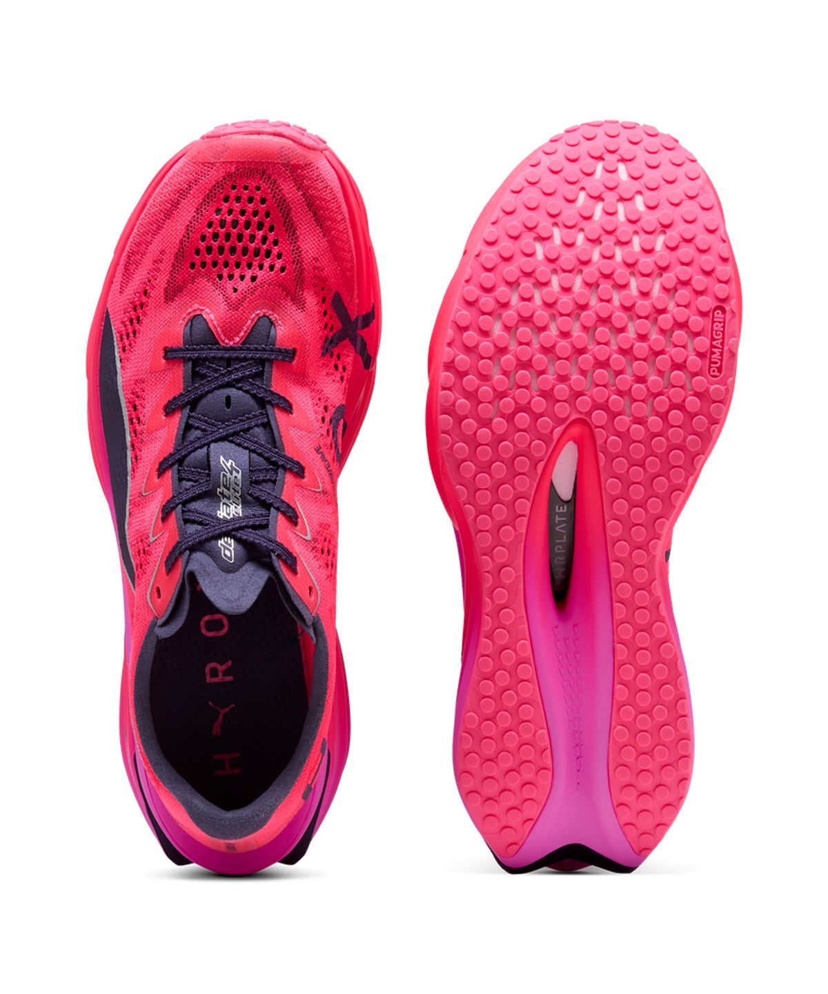 푸마(PUMA) 푸마X하이록스 디비에이트 나이트로 엘리트 4 우먼스 - 퓨어핑크:일렉트릭오키드 / 312960-01