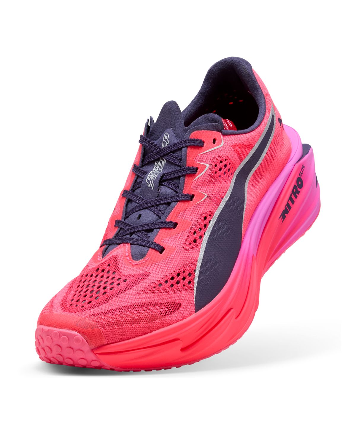 푸마(PUMA) 푸마X하이록스 디비에이트 나이트로 엘리트 4 우먼스 - 퓨어핑크:일렉트릭오키드 / 312960-01