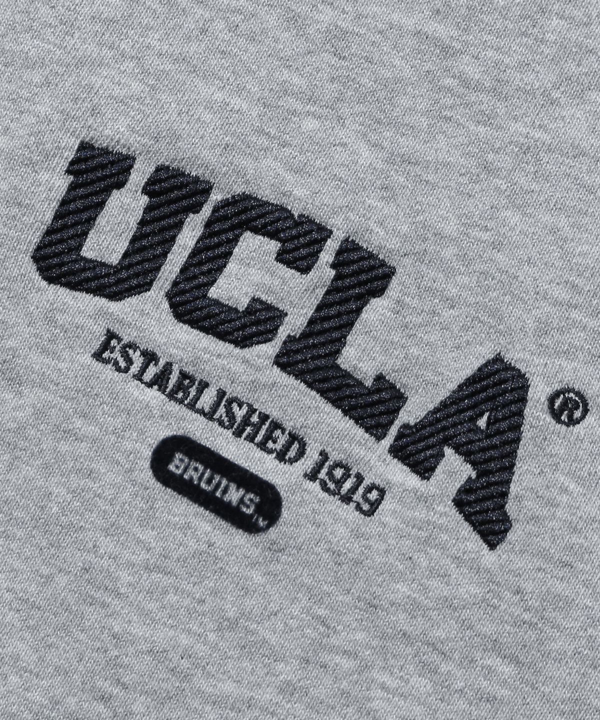 유씨엘에이(UCLA) 남녀공용 UCLA 베이직 로고 맨투맨[LT-GREY](UC2LTK4)