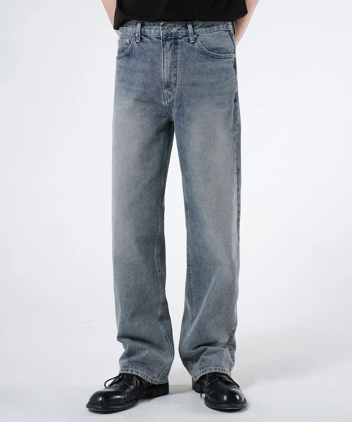 브랜디드(BRANDED) 1732 EVEREST JEANS [WIDE STRAIGHT]