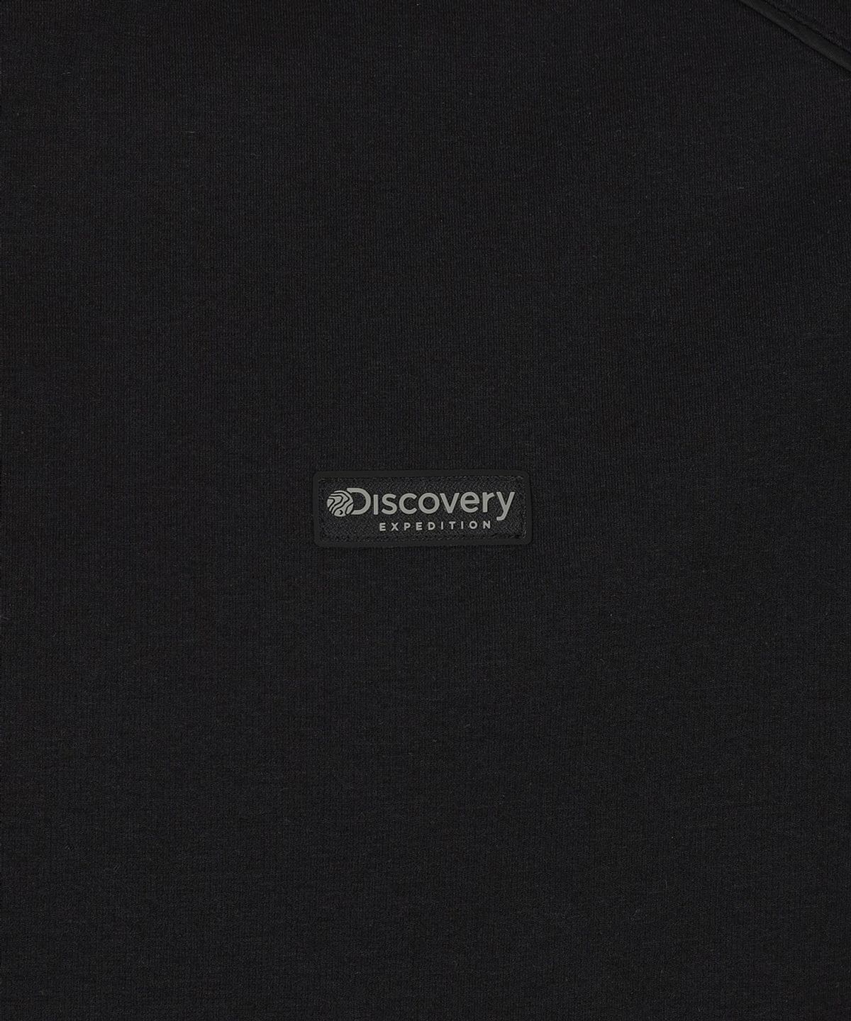 디스커버리 익스페디션(DISCOVERY EXPEDITION) 유니 세미오버핏 반팔티셔츠 (BLACK)