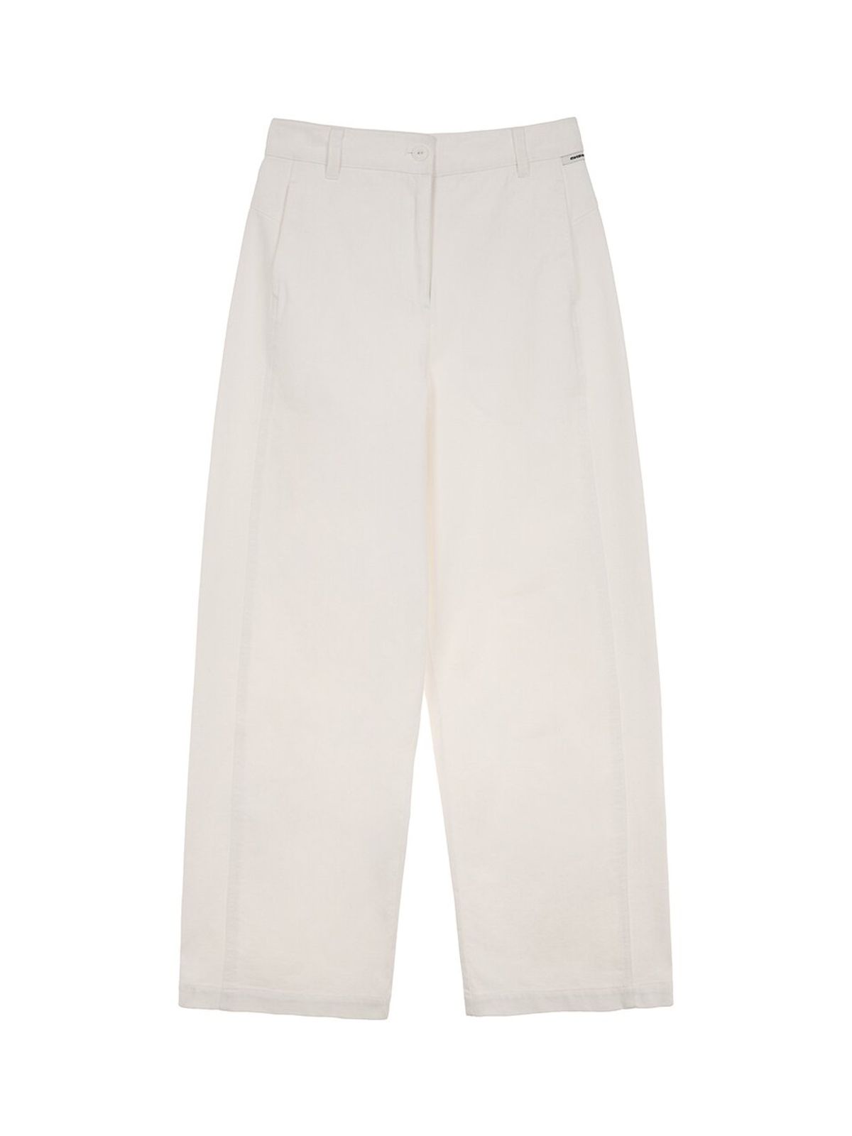 뮈뮈에르(MUEMUER) Natural Curved Cotton Pants MU2611PT101M