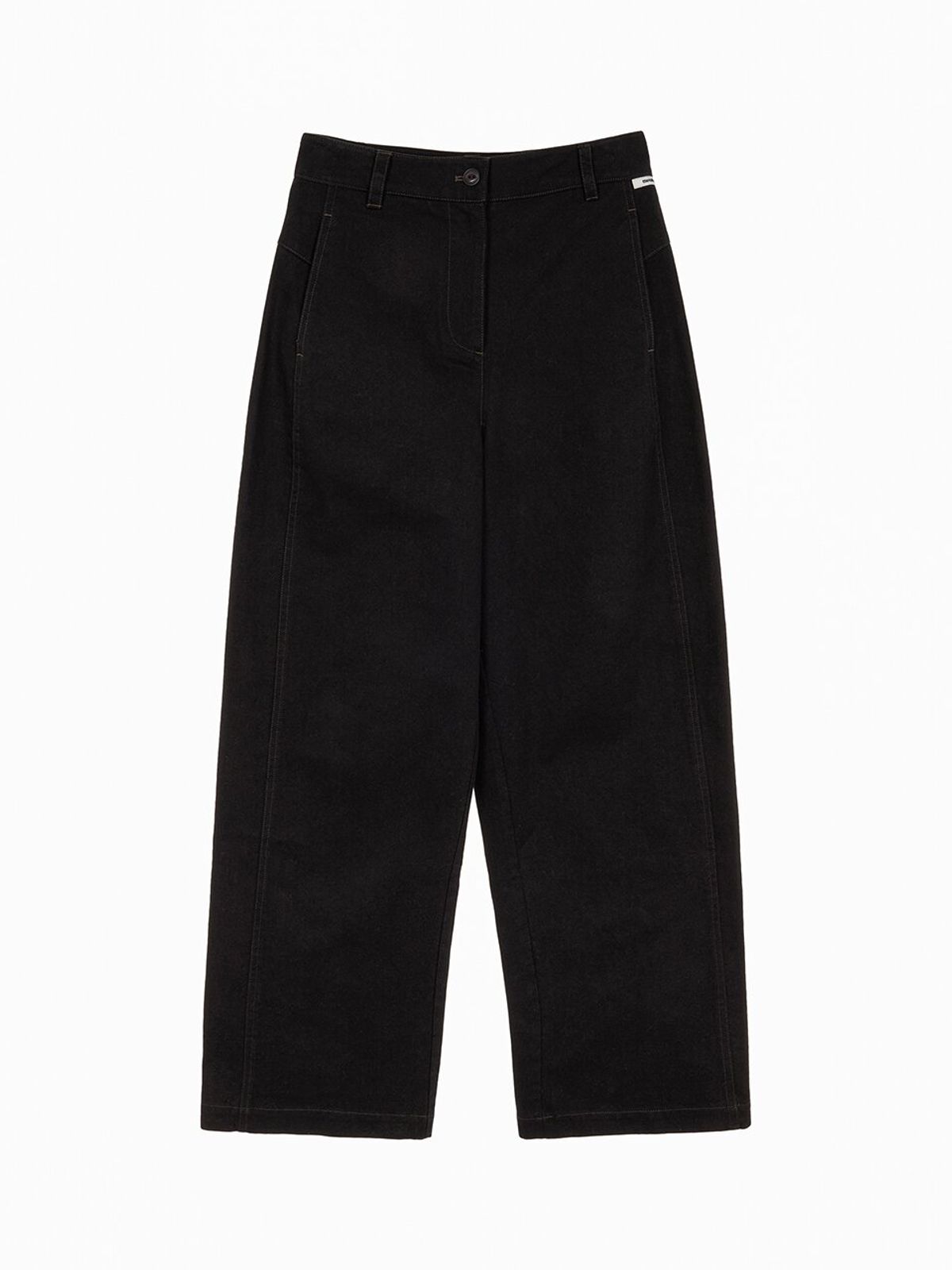뮈뮈에르(MUEMUER) Natural Curved Cotton Pants MU2611PT101M