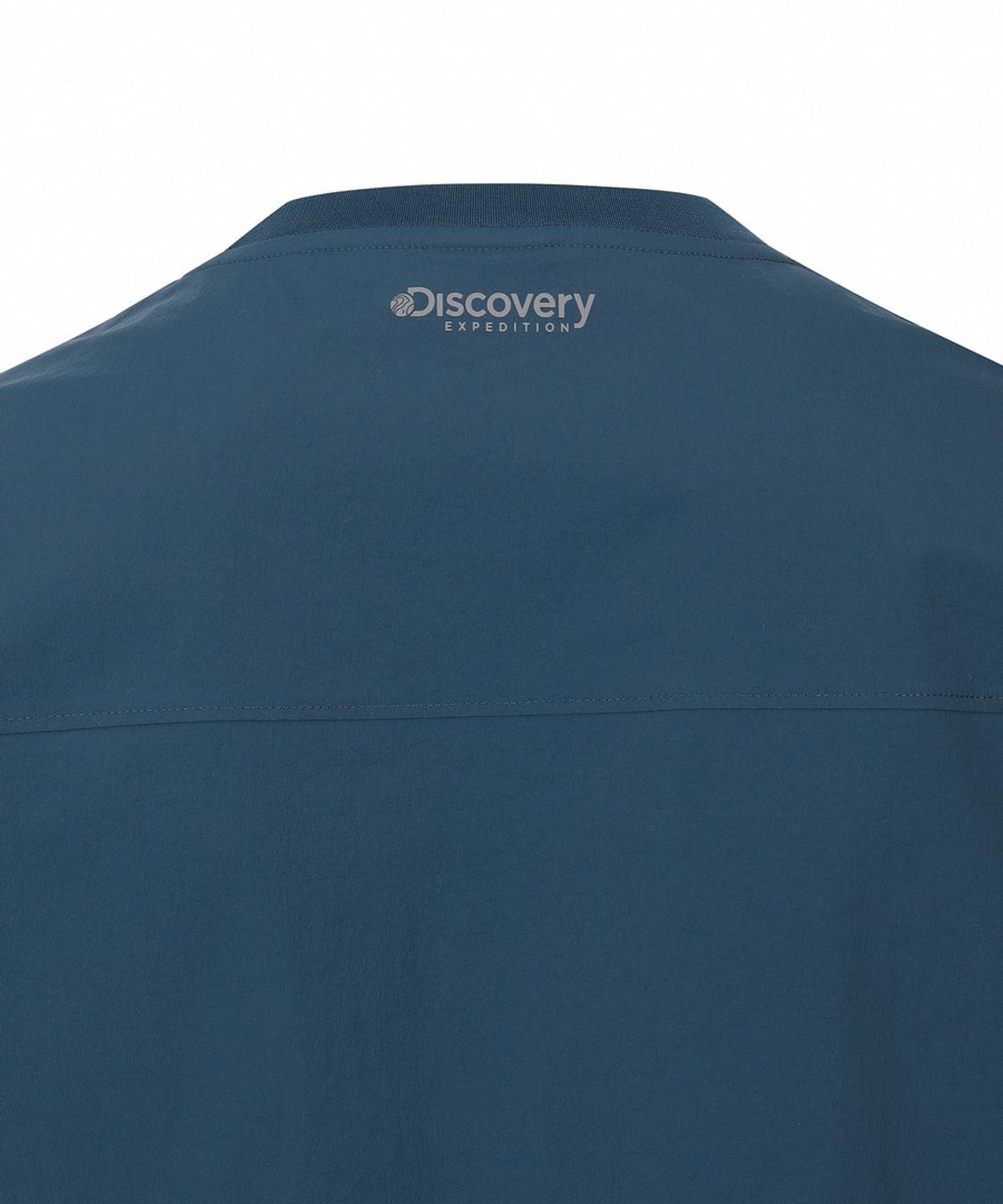 디스커버리 익스페디션(DISCOVERY EXPEDITION) 유니 프레시벤트 경량 우븐 트레이닝 반팔 티셔츠 (D/TURQUOISE)