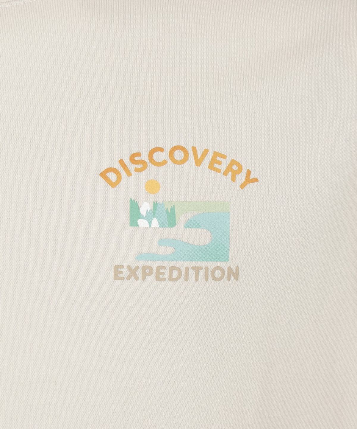디스커버리 익스페디션(DISCOVERY EXPEDITION) 유니 스몰 레이크 그래픽 반팔티셔츠 (IVORY)