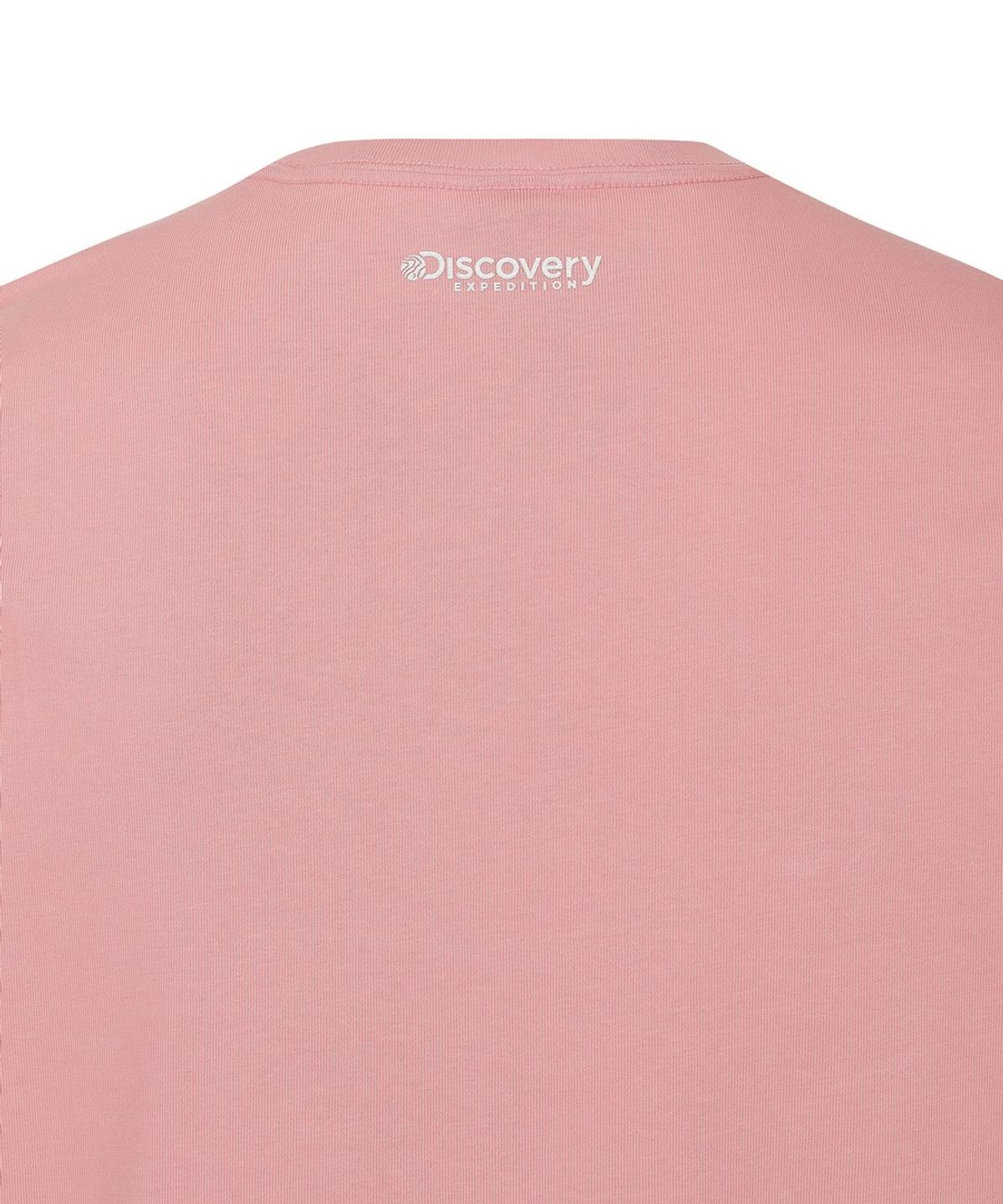디스커버리 익스페디션(DISCOVERY EXPEDITION) 유니 스몰 레이크 그래픽 반팔티셔츠 (Peach)