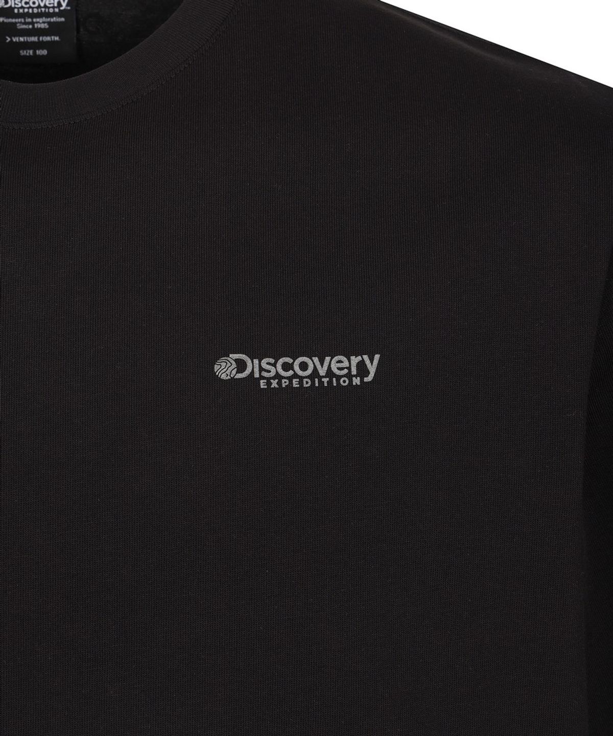 디스커버리 익스페디션(DISCOVERY EXPEDITION) 유니 클라임 그래픽 반팔티셔츠 (BLACK)