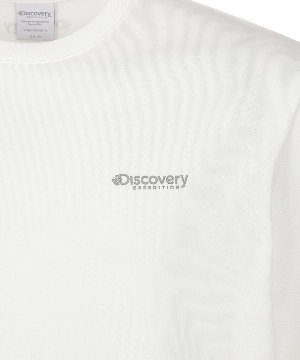 디스커버리 익스페디션(DISCOVERY EXPEDITION) 유니 클라임 그래픽 반팔티셔츠 (WHITE)