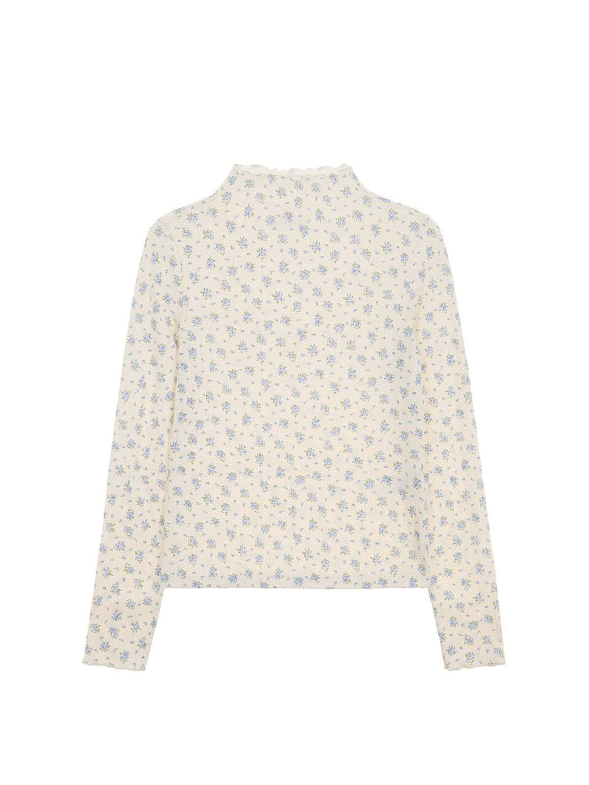 뮈뮈에르(MUEMUER) Flower Moke Neck Top MU2611TS101M