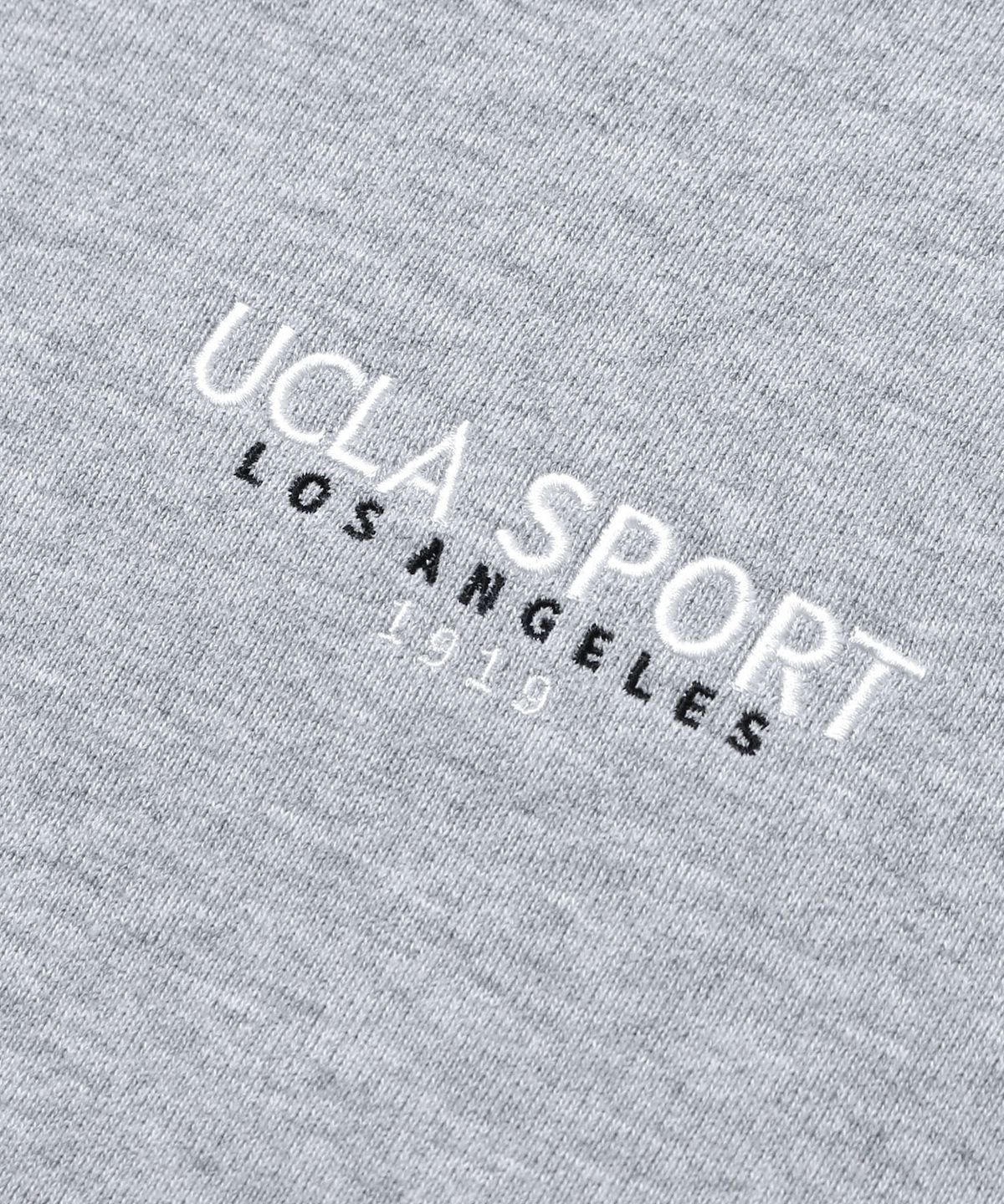 유씨엘에이(UCLA) 남녀공용 UCLA 스몰 로고 후드 집업[M-GREY](UC2GD41)