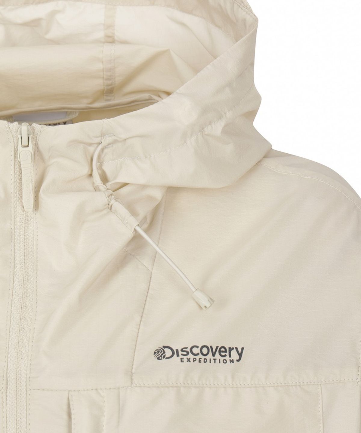 디스커버리 익스페디션(DISCOVERY EXPEDITION) 여성 프레시벤트2.0 UV 후드챙 자켓 (D/IVORY)