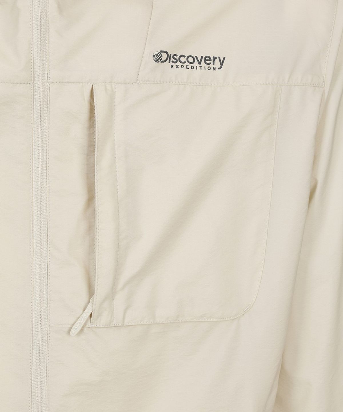 디스커버리 익스페디션(DISCOVERY EXPEDITION) 남성 프레시벤트2.0 UV 후드챙 자켓 (D/IVORY)