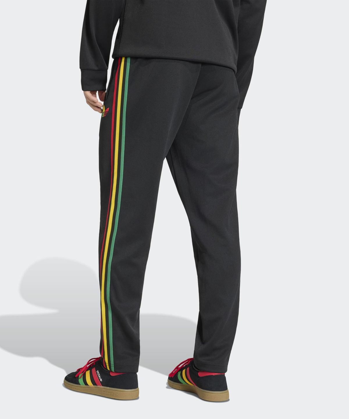 아디다스(ADIDAS) 자메이카 26 밥 말리 트랙 팬츠 - 블랙 / JY5226