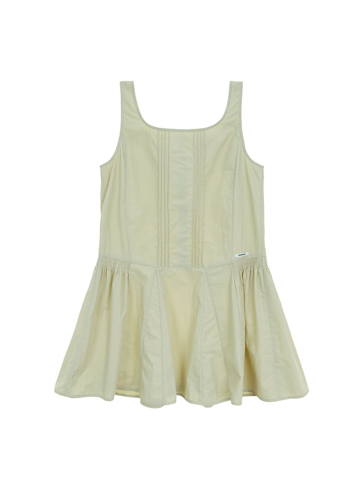 뮈뮈에르(MUEMUER) Square Neck Mini Dress MU2611OP102M