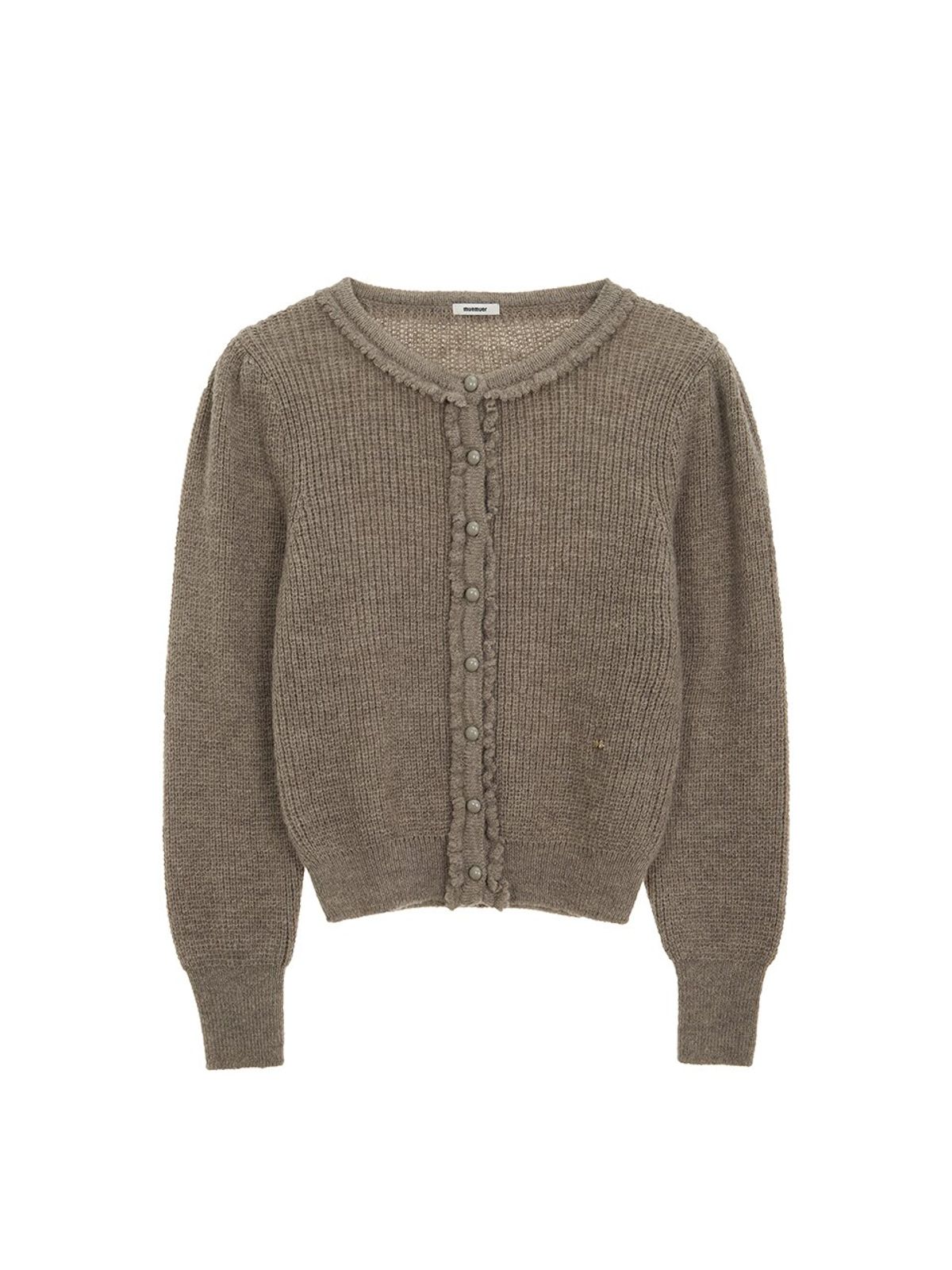 뮈뮈에르(MUEMUER) Fairy Round Neck Cardigan MU2611CD101M