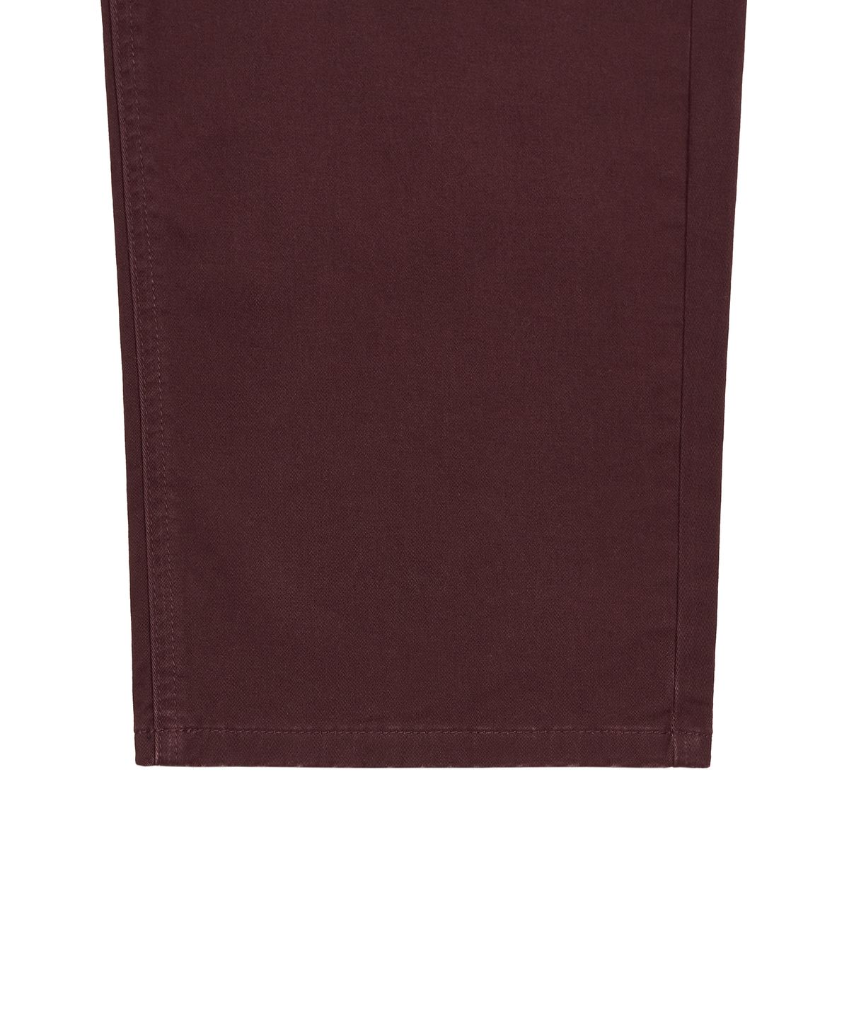 페플리(PEPLEE) Curved Wide Cotton Pants (Burgundy)