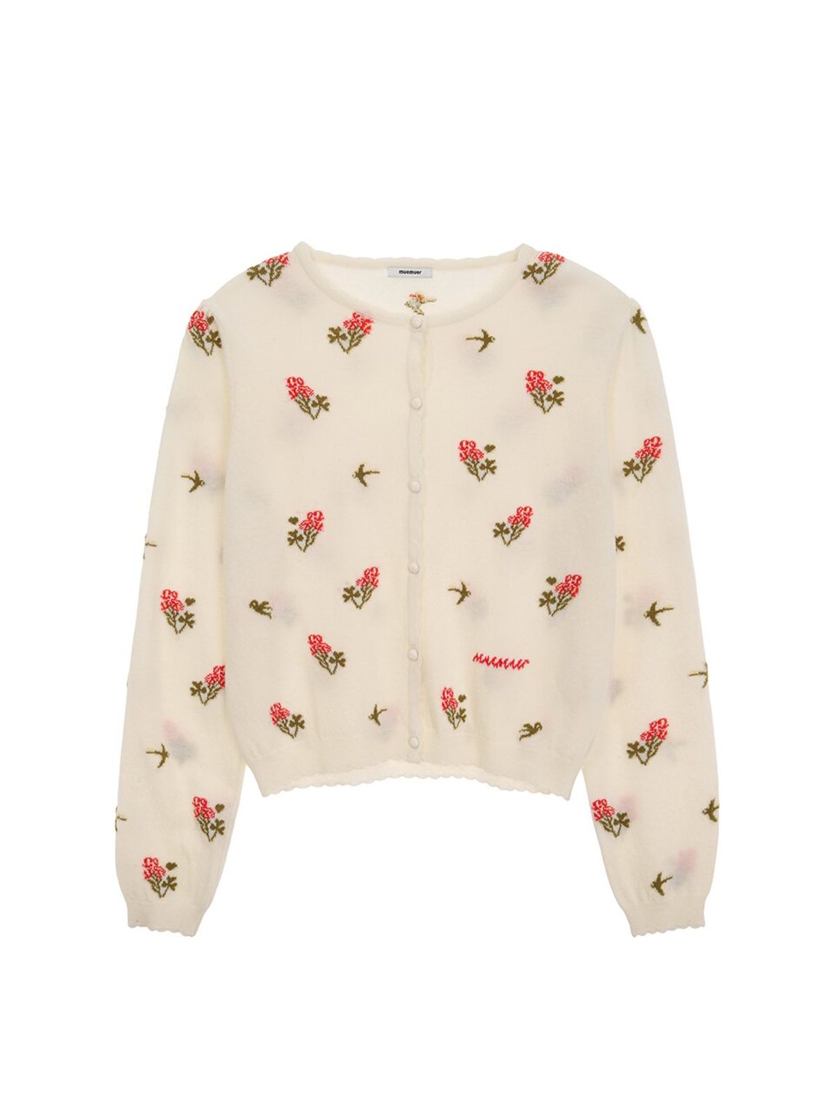 뮈뮈에르(MUEMUER) Flower Garden Cardigan MU2611CD102M