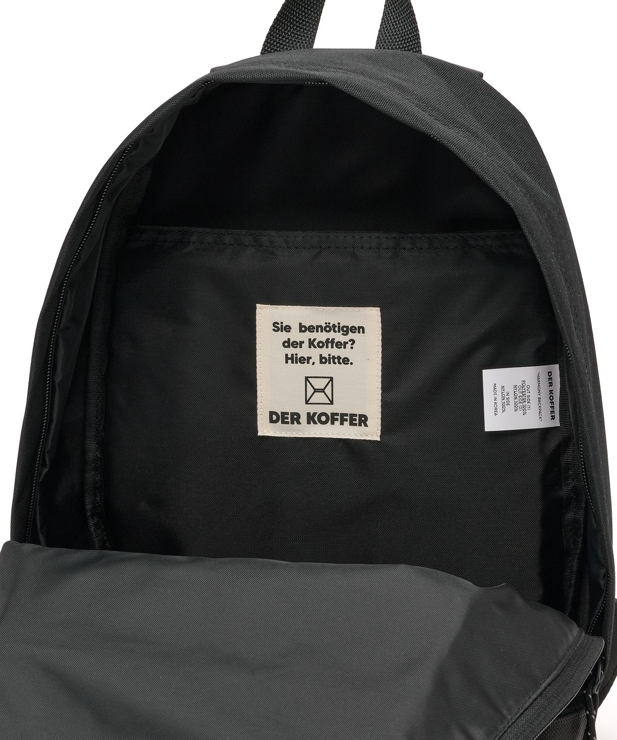 델코퍼(DER KOFFER) HARMONY BACKPACK [BLACK]
