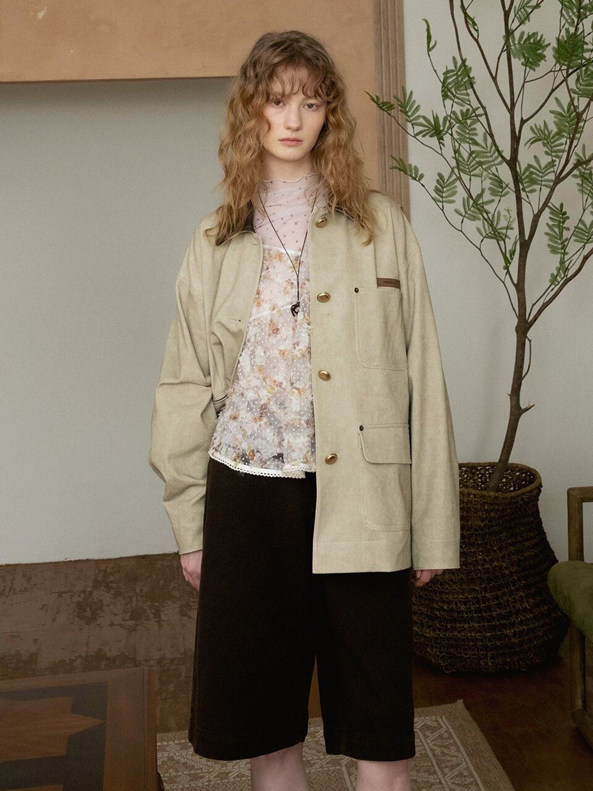 뮈뮈에르(MUEMUER) All Day Work Jacket MU2611JK103M