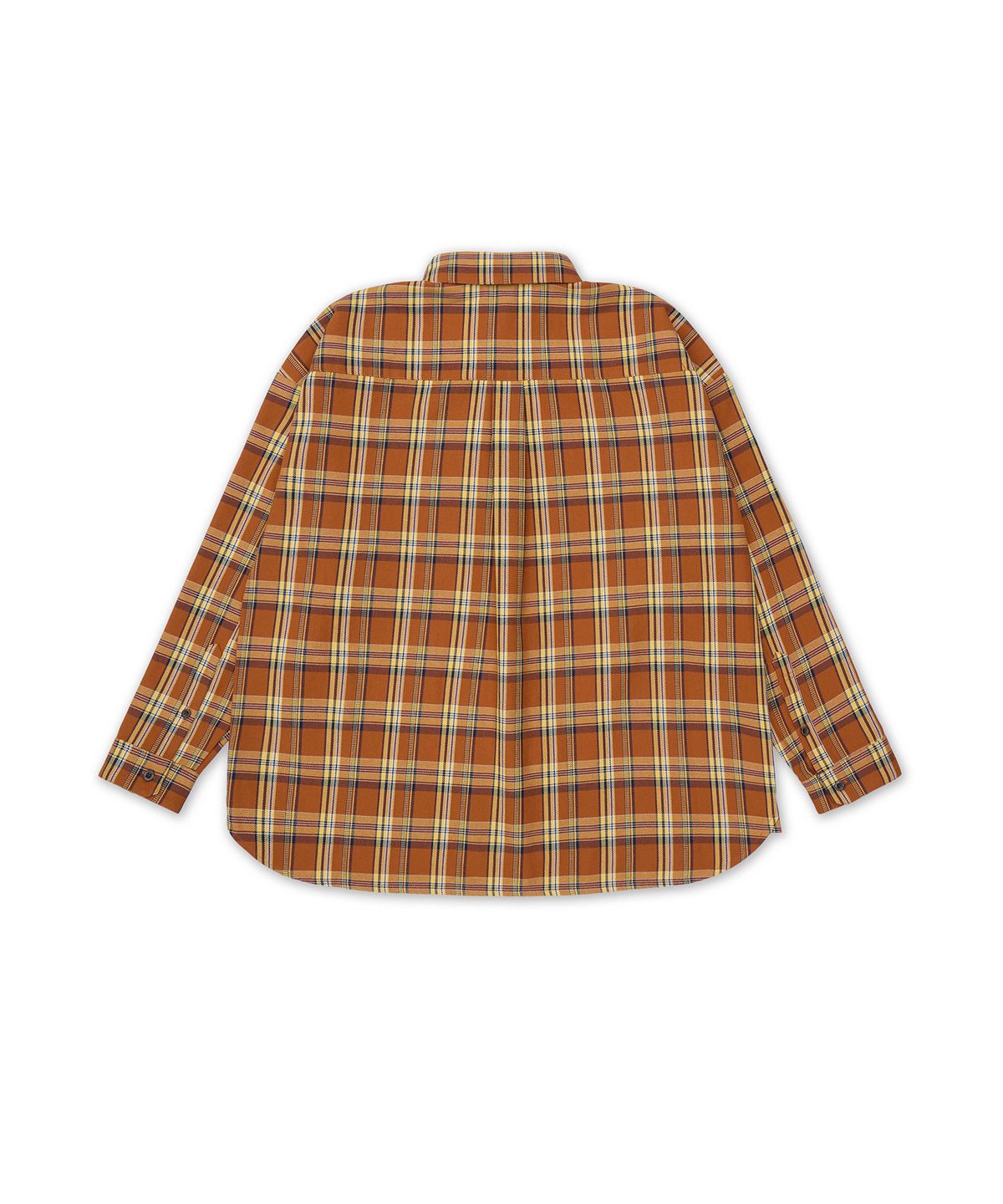 팀버랜드(TIMBERLAND) [Tokyo Design Collective] YD 플래드 롱슬리브 셔츠 - 레더 브라운 / 0YH3P-C39
