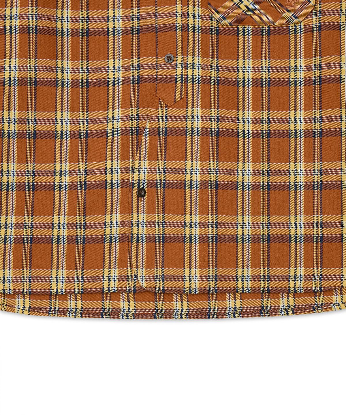 팀버랜드(TIMBERLAND) [Tokyo Design Collective] YD 플래드 롱슬리브 셔츠 - 레더 브라운 / 0YH3P-C39