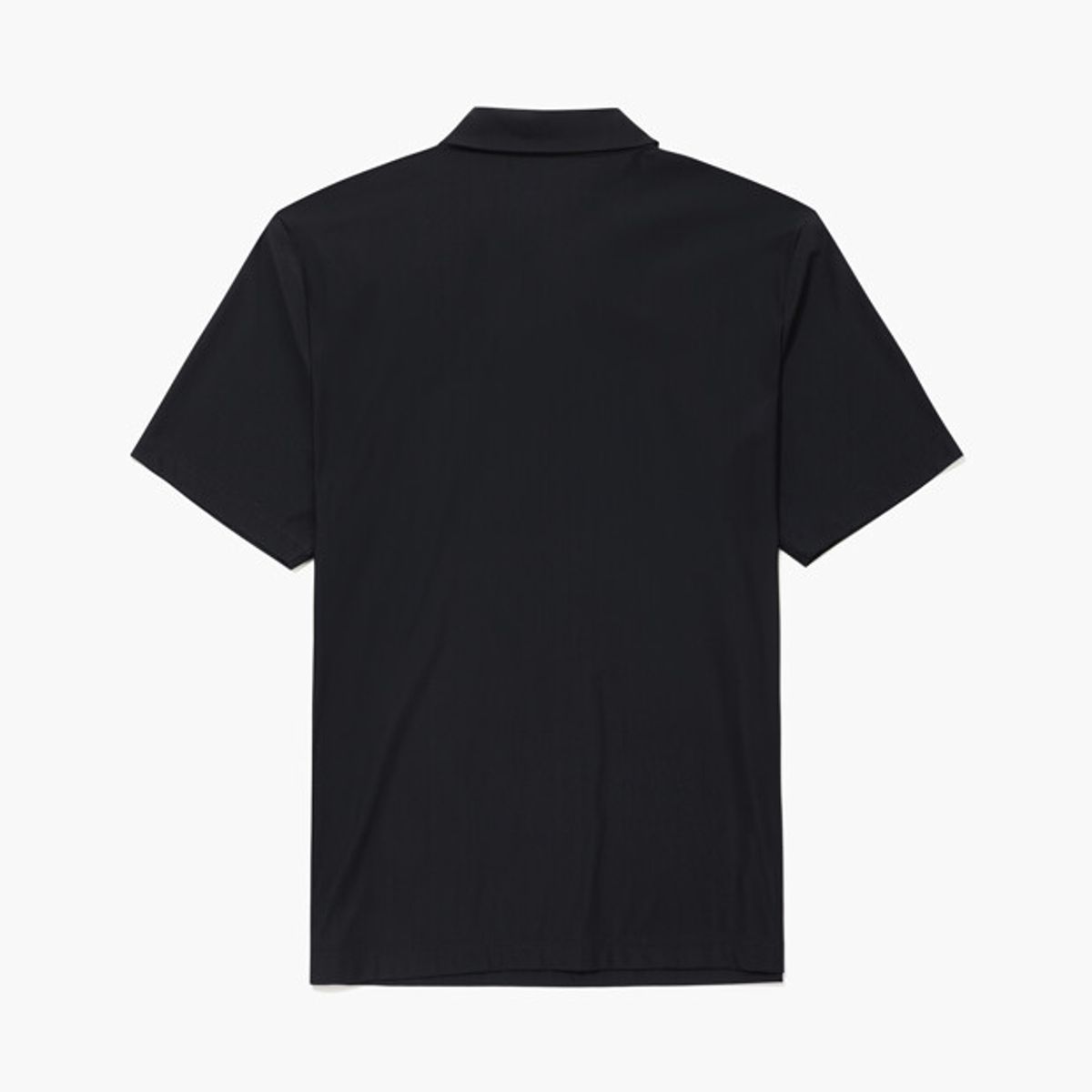 르꼬끄 골프(LECOQ GOLF) 남성 어드레스 15˚카라 티셔츠 블랙 GR121MTS21