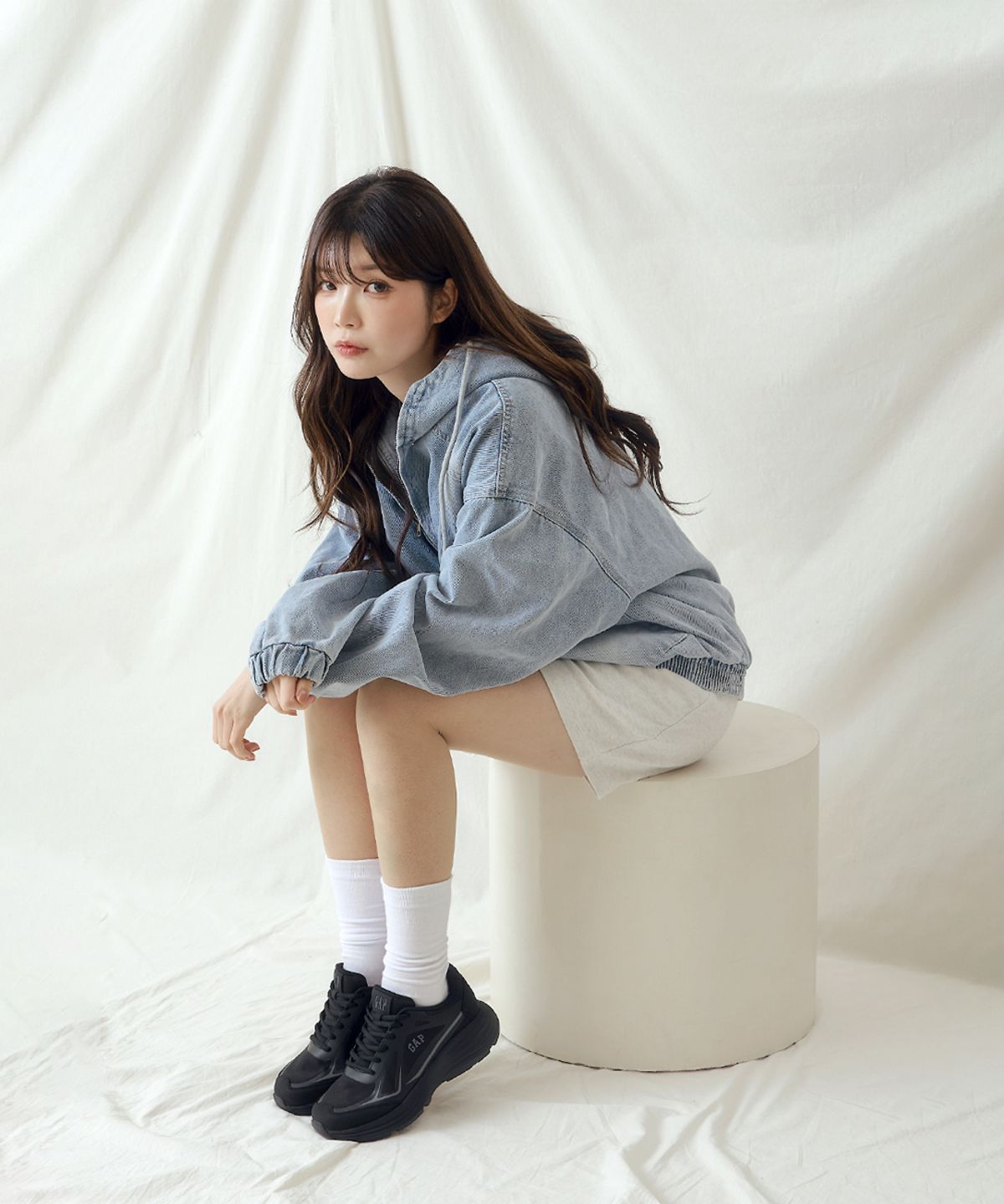 갭(GAP) 라이즌 운동화 블랙