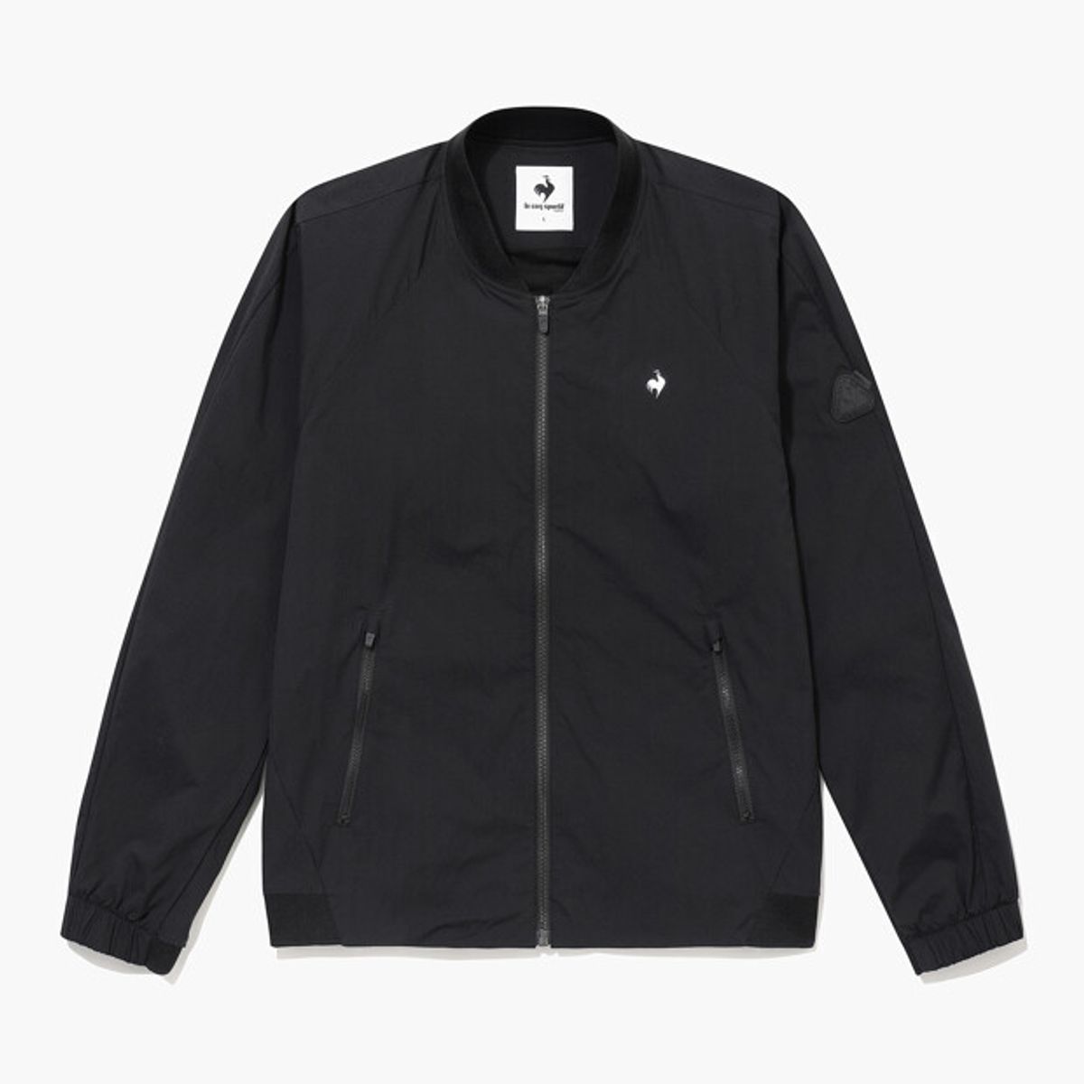 르꼬끄 골프(LECOQ GOLF) [COQ ATTI TAB] 남성 모션 블루종 점퍼 블랙 GR121MBL11