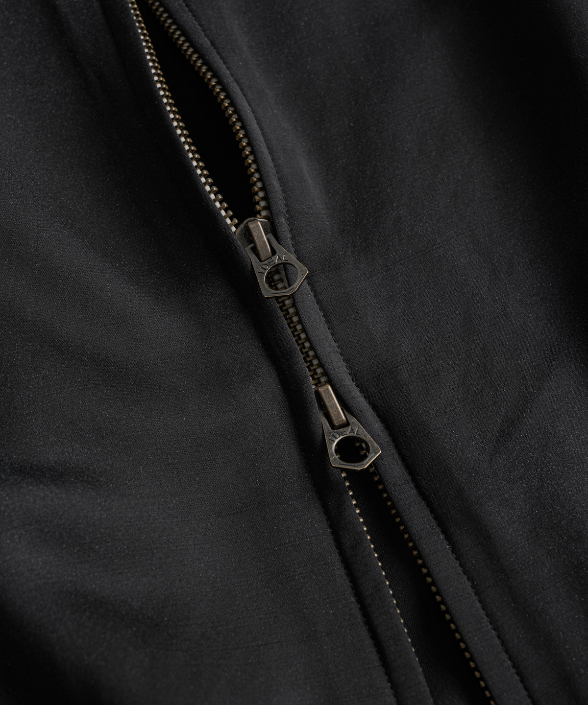 비헤비어(BEHEAVYER) WASHED WOOL SOUVENIR JACKET black