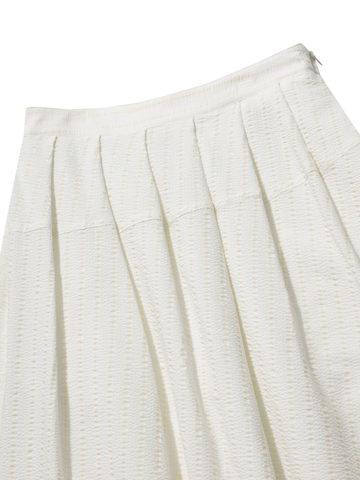 올젠(OLZEN) 여성 스트라이프 스커트_ZLG2RS2301SYE