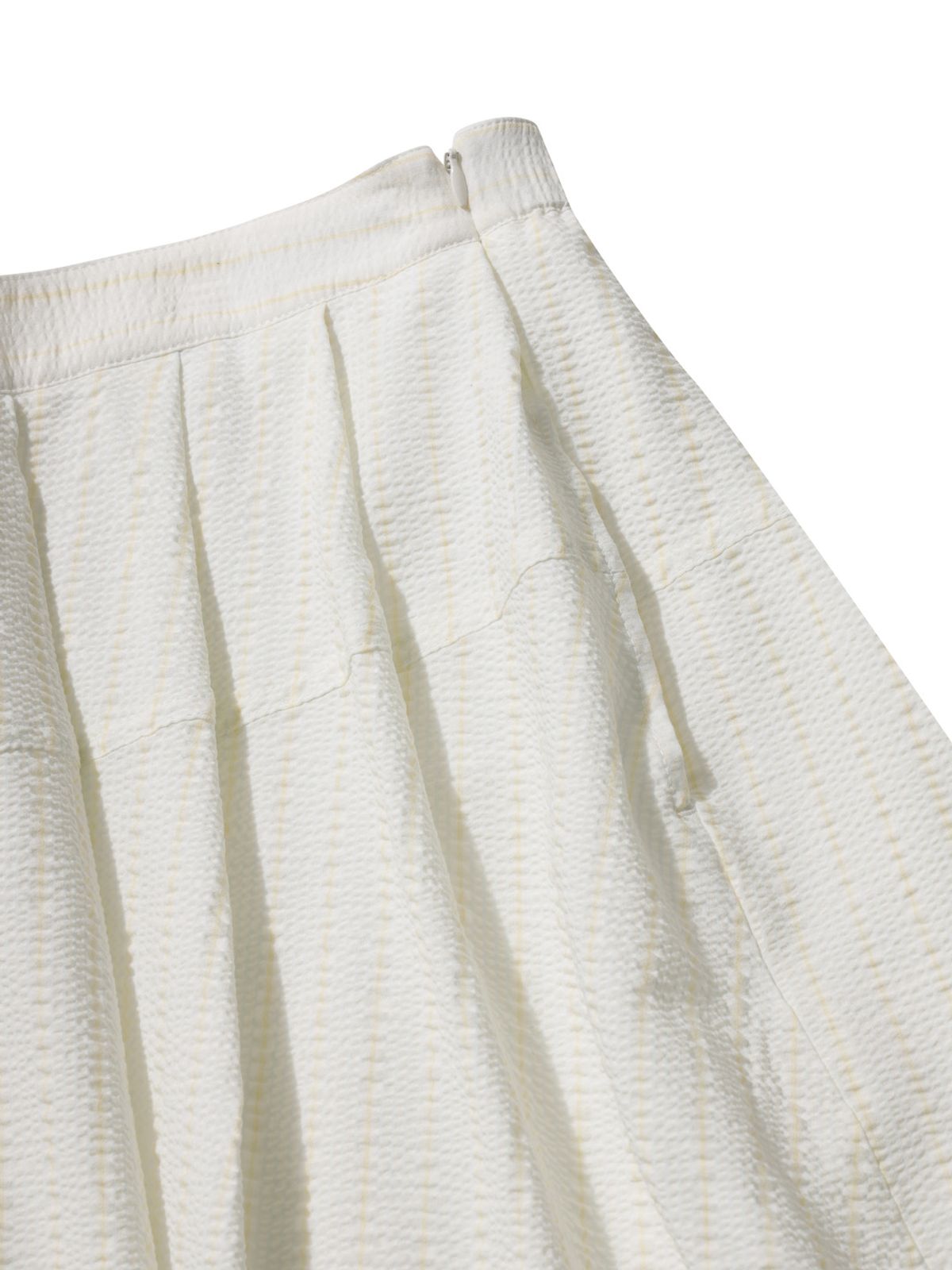 올젠(OLZEN) 여성 스트라이프 스커트_ZLG2RS2301SYE